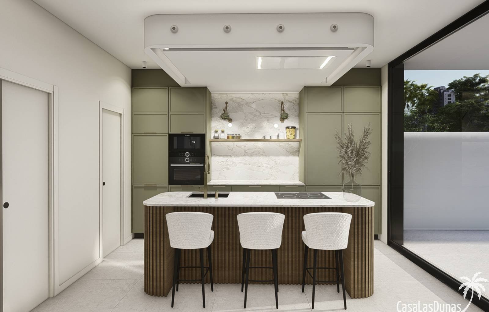  Diese schönen großen Villen werden in einer guten Gegend mit vielen traditionellen spanischen Villen und guten internationalen Einrichtungen gebaut. 