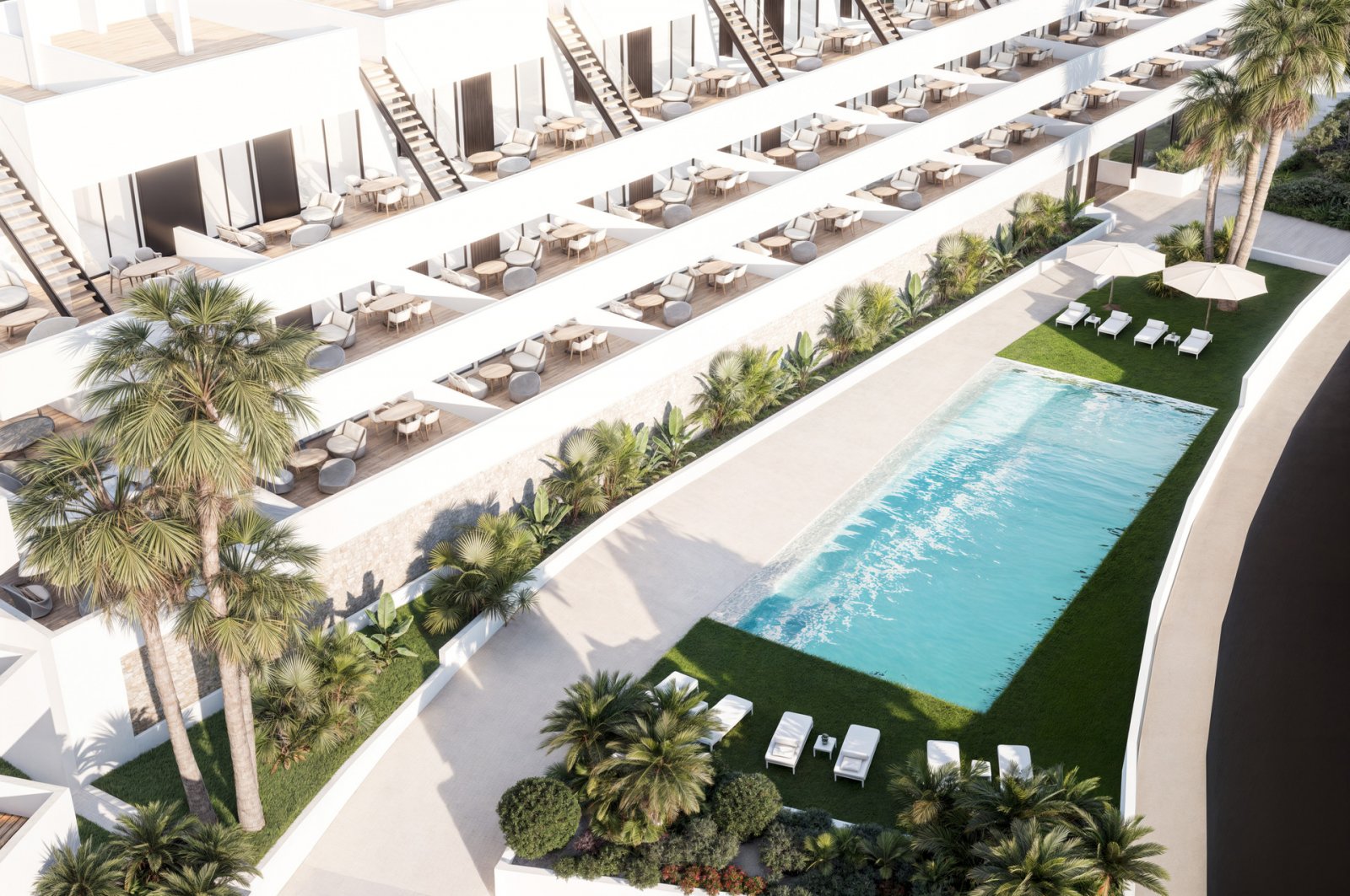  In der prestigeträchtigen Gegend von Golf Bahía gelegen, bietet dieser Wohnkomplex eine Auswahl von 60 Immobilien, darunter Apartments und Penthäuser
