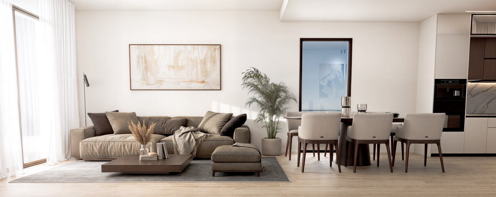  In der prestigeträchtigen Gegend von Golf Bahía gelegen, bietet dieser Wohnkomplex eine Auswahl von 60 Immobilien, darunter Apartments und Penthäuser