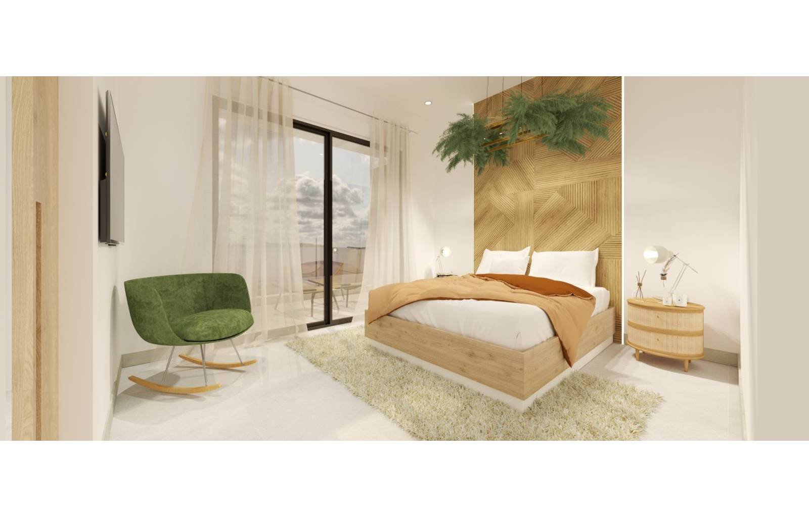  Wunderschöne freistehende Villen im Bau, nur 3 Kilometer von den Sandstränden des Mittelmeers entfernt. Insgesamt werden 3 Häuser auf Grundstücken zw