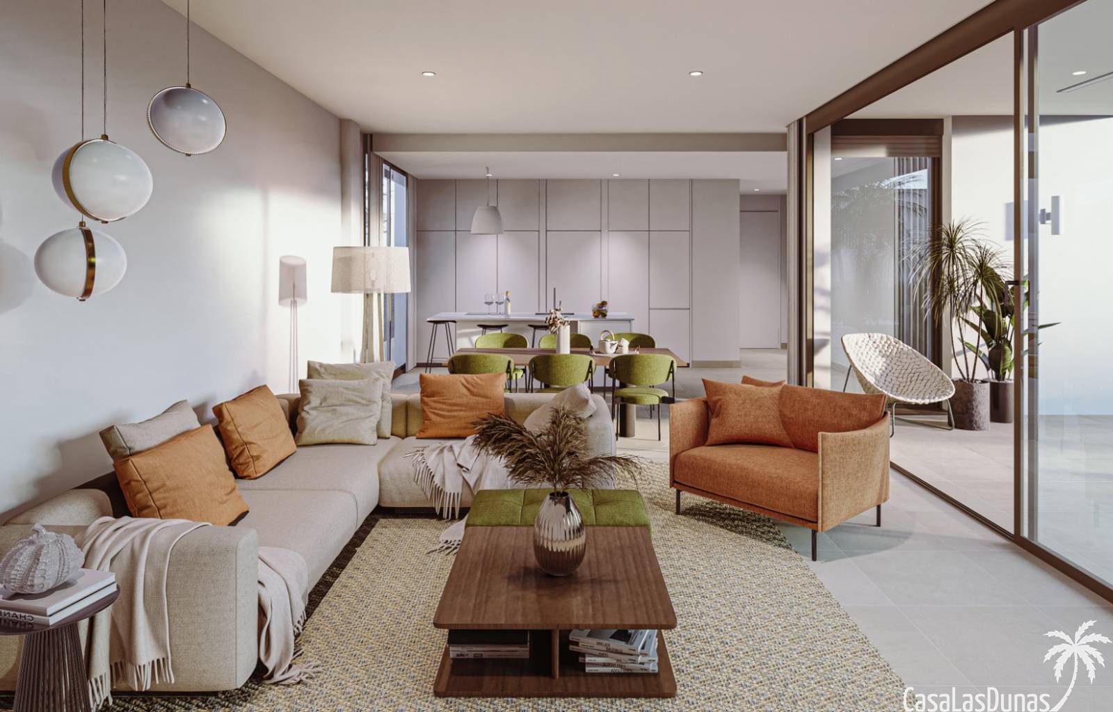  Wunderschöne Villen in Mar de Cristal mit 3 Schlafzimmern und 2 Bädern. Die Häuser haben ein modernes Aussehen kombiniert mit natürlichen Elementen. 