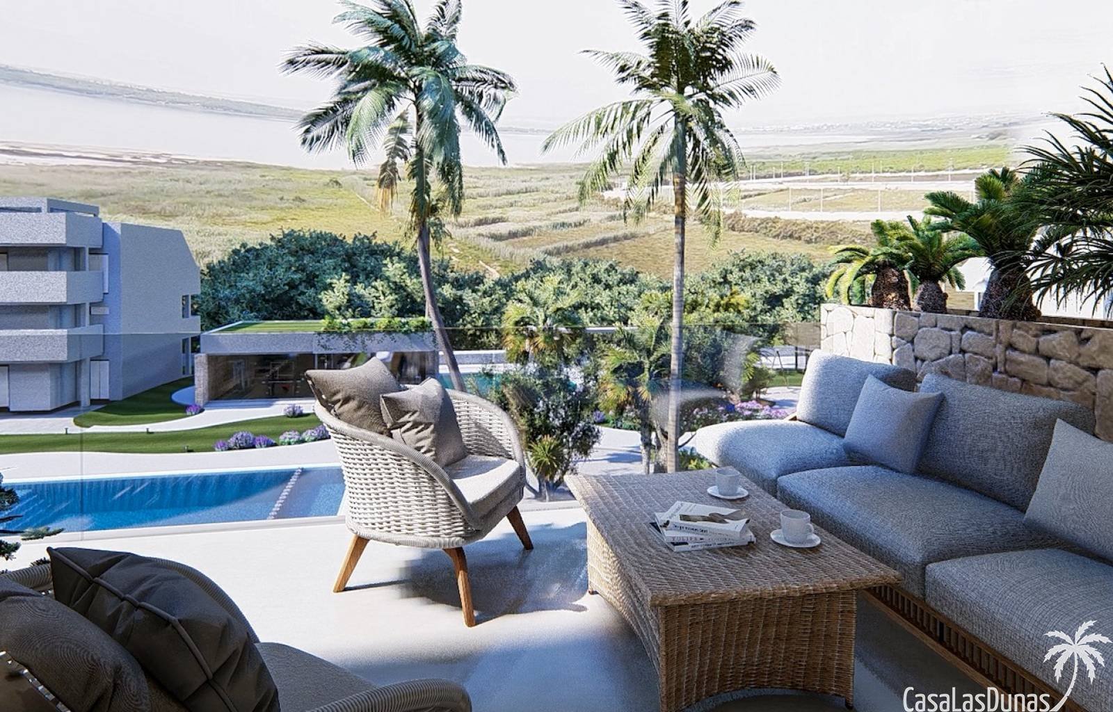  
Was für ein wunderbarer neuer Schritt für dieses Projekt mit 135 Apartments mit zwei und drei Schlafzimmern und zwei Bädern! Die Verwendung natürlic