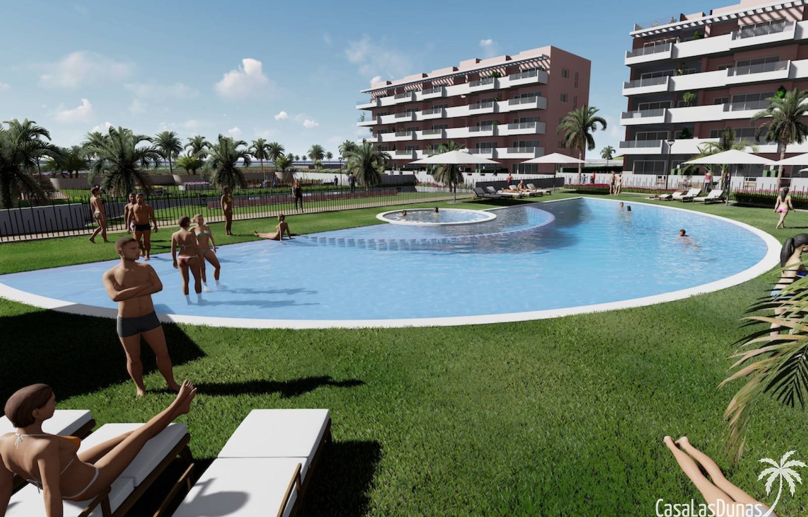  Diese Apartments befinden sich in der Nähe des Naturparks Las Lagunas de La Mata, einer der schönsten Gegenden der Costa Blanca und ein idealer Ort z