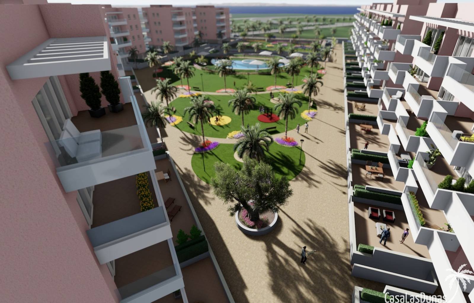  Diese Apartments befinden sich in der Nähe des Naturparks Las Lagunas de La Mata, einer der schönsten Gegenden der Costa Blanca und ein idealer Ort z