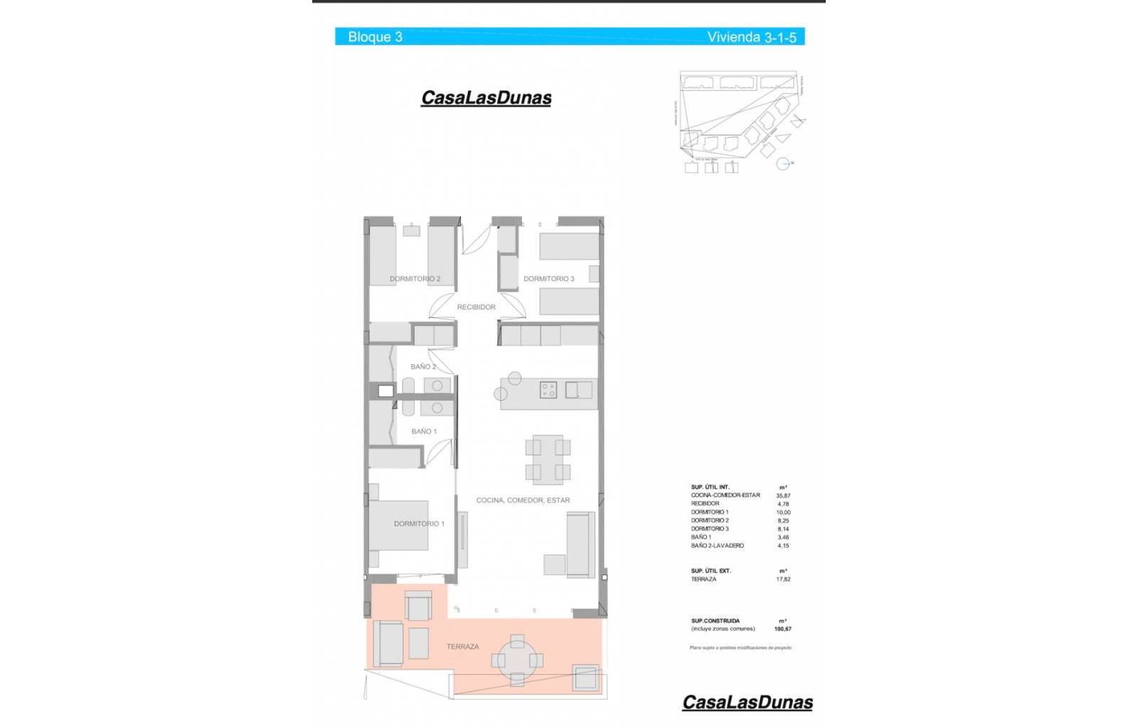  Diese Apartments befinden sich in der Nähe des Naturparks Las Lagunas de La Mata, einer der schönsten Gegenden der Costa Blanca und ein idealer Ort z