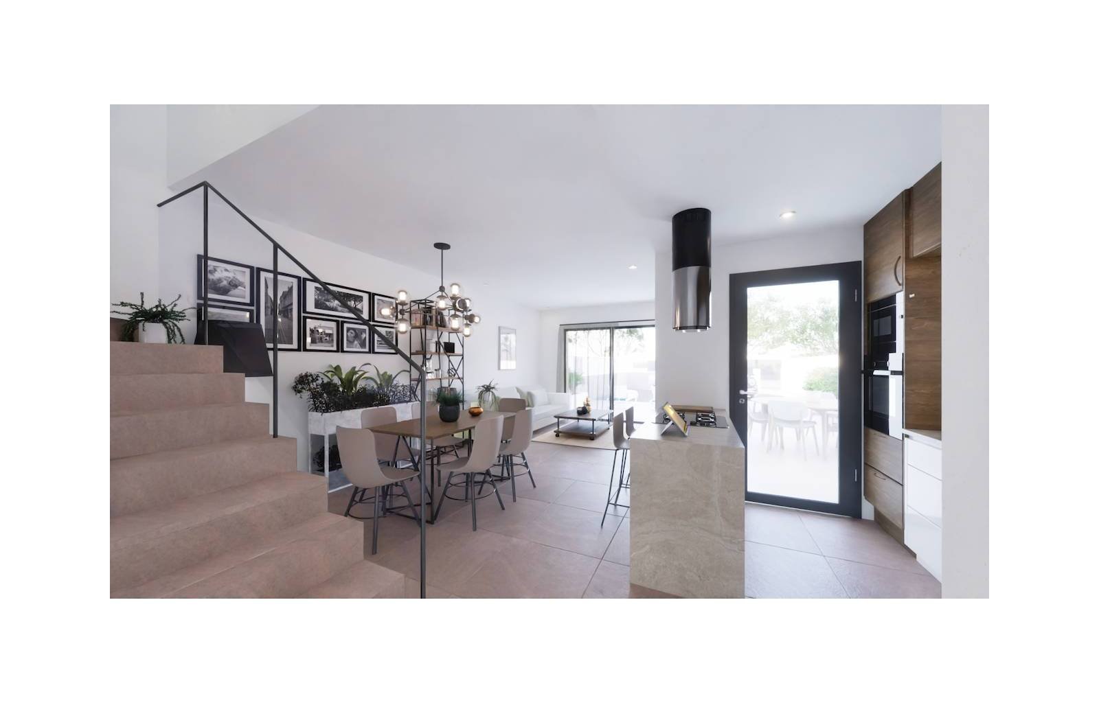  Ein großartiges neues Villenprojekt in La Herrada mit insgesamt 6 Luxusvillen. Alle Villen verfügen über 3 Schlafzimmer und 3 Badezimmer. Ein private