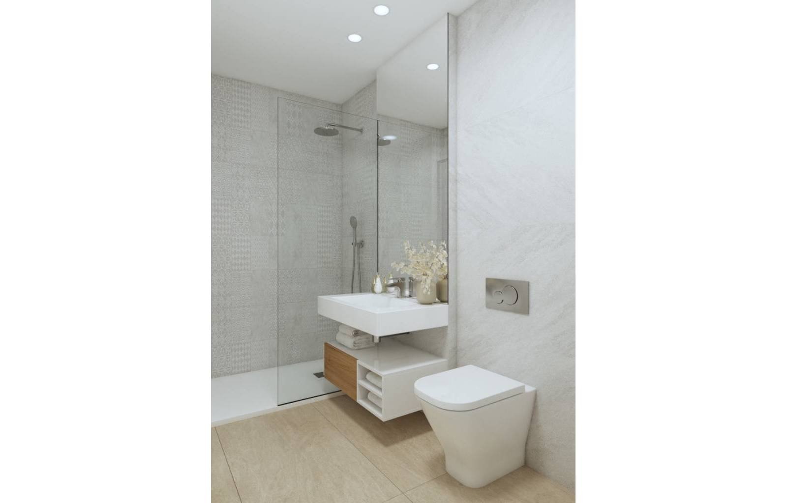  Dieser schöne Apartmentkomplex verfügt über 3 Schlafzimmer und 2 Badezimmer. Erbaut auf 123 m2, mit Gemeinschaftspool. Die Apartments liegen in Almor