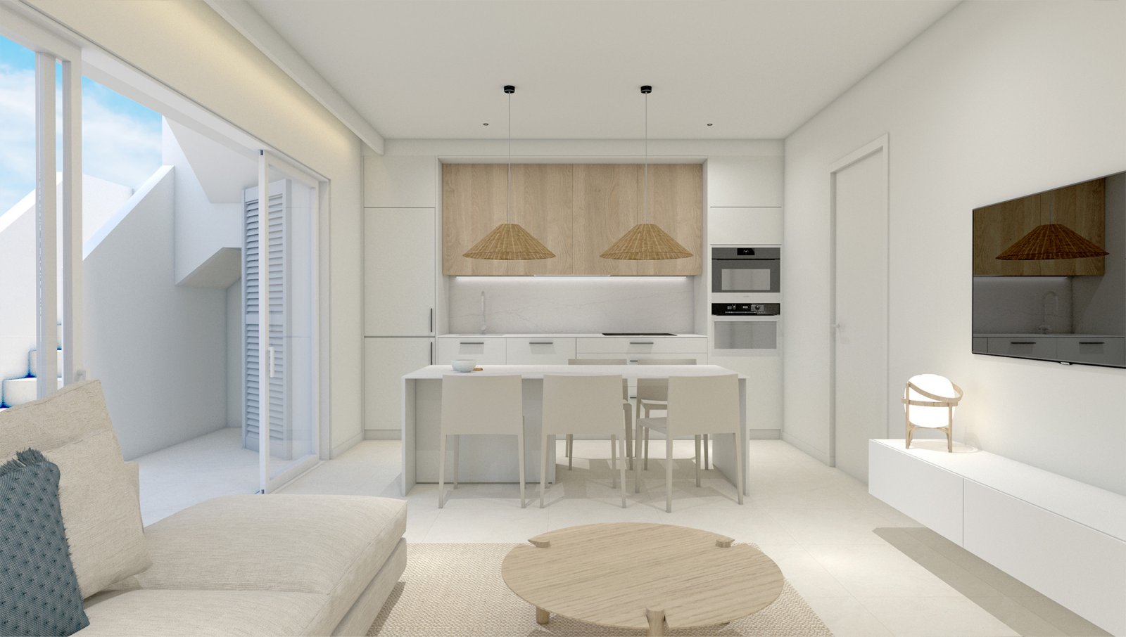  In der charmanten Gemeinde Pilar de la Horadada gelegen, bietet dieser Wohnkomplex eine Auswahl an hohen und niedrigen Bungalows, die für diejenigen 