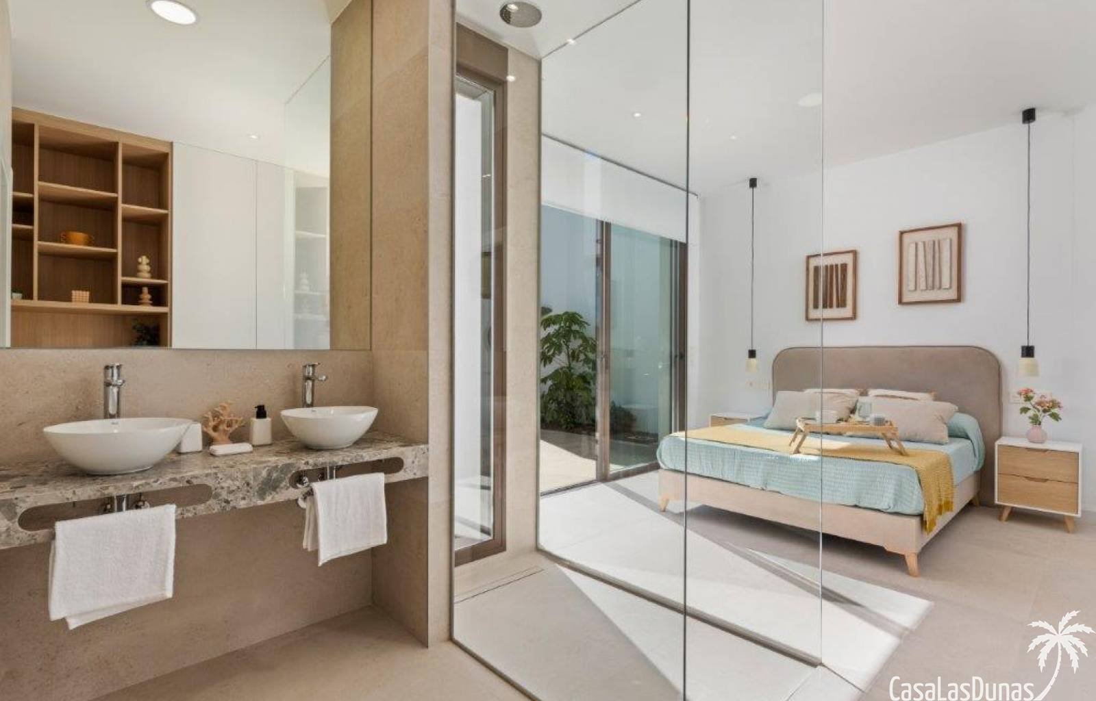  Direkt am Golfplatz und nicht weit vom schönen Mar Menor entfernt befindet sich dieses Projekt im Bau, in dem 2 Wohnblöcke und 9 Einfamilienhäuser zu