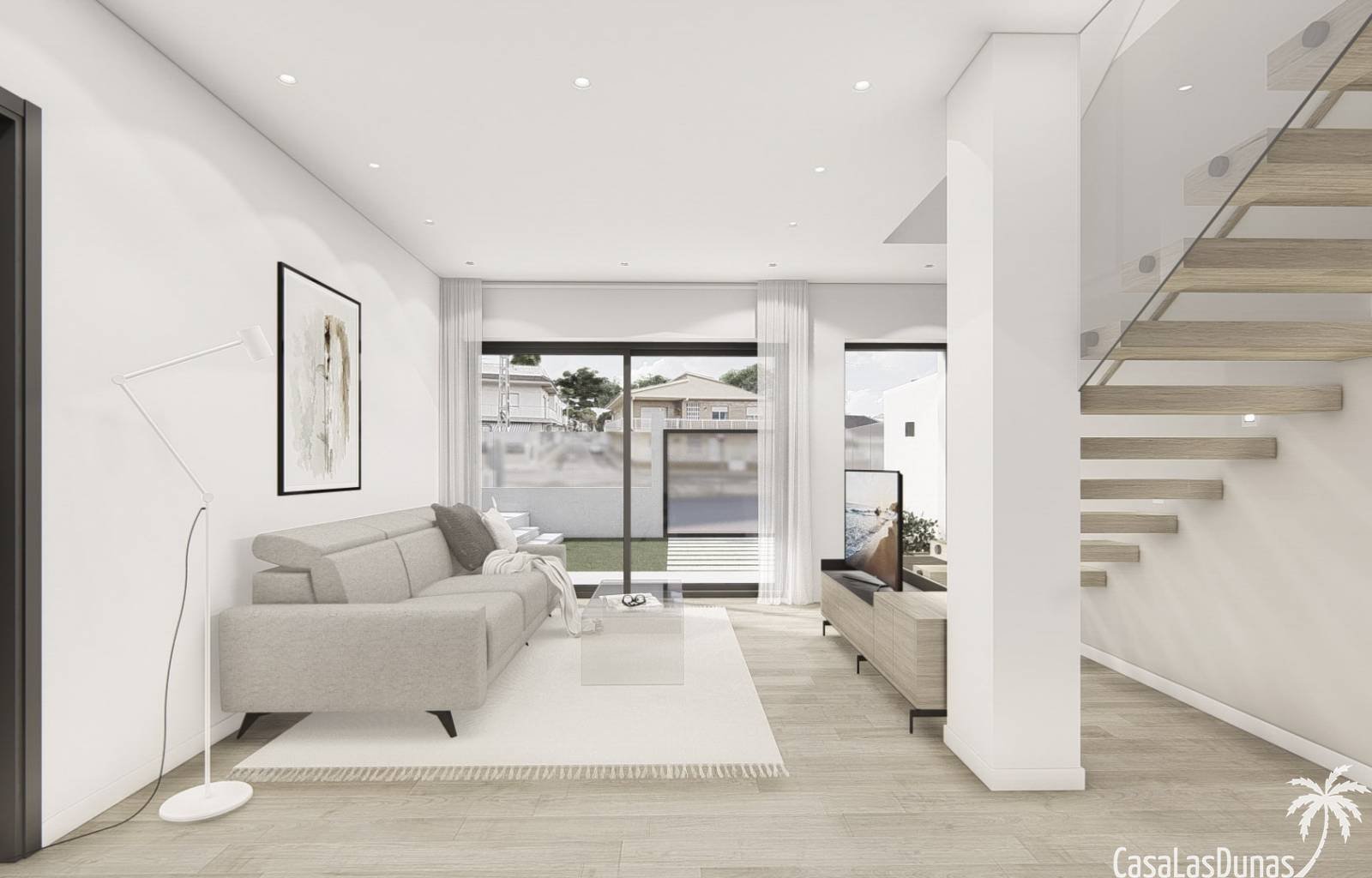  Diese wunderschönen, geräumigen Villen in San Pedro del Pinatar werden im Jahr 2024 fertiggestellt. Es handelt sich um geräumige Häuser mit 3 Schlafz