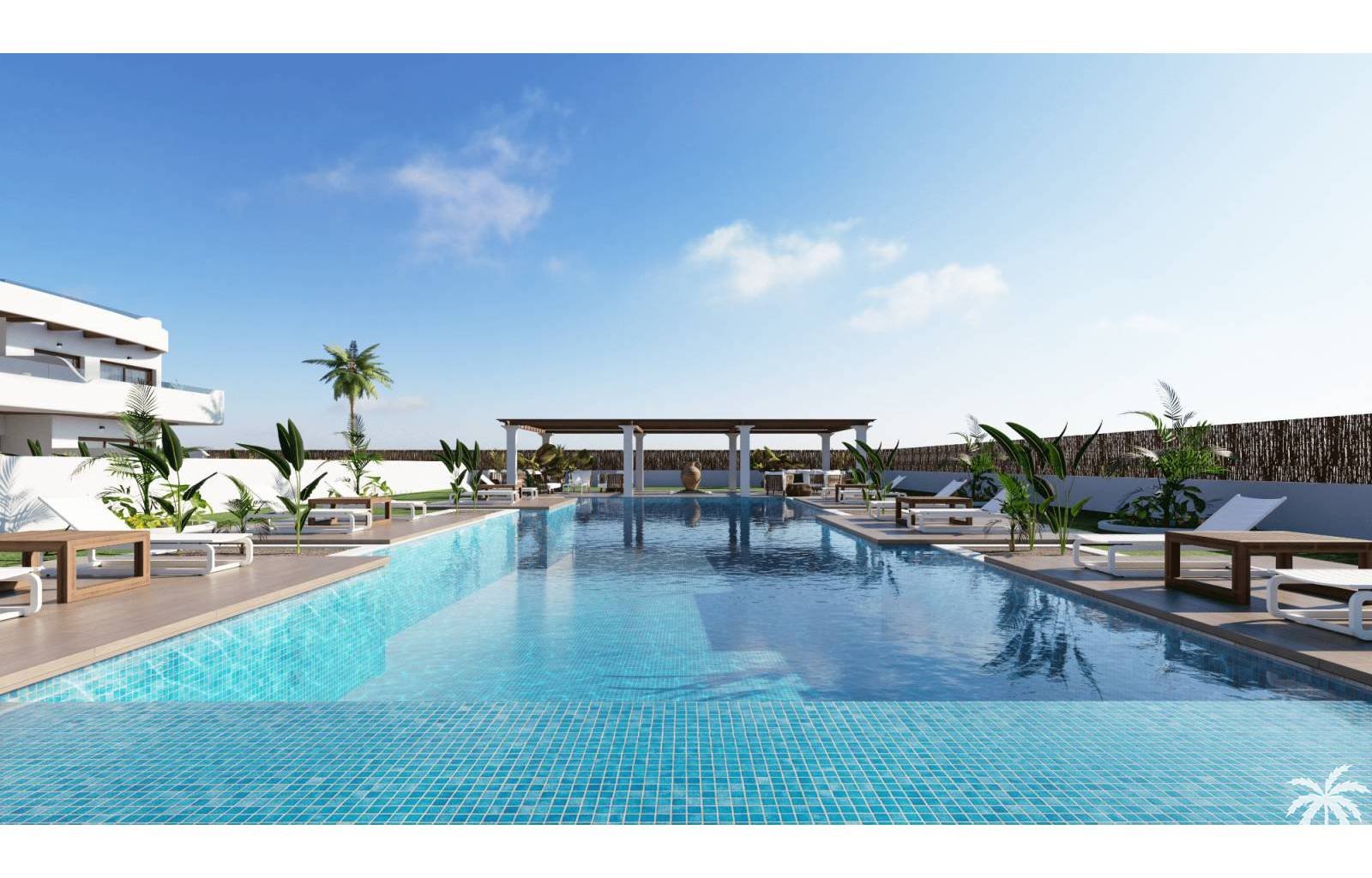  Ein wunderschöner Komplex aus Apartments mit 2 und 3 Schlafzimmern in Los Alcázares an der Costa Cálida. Die Lage bietet einen herrlichen Blick auf d