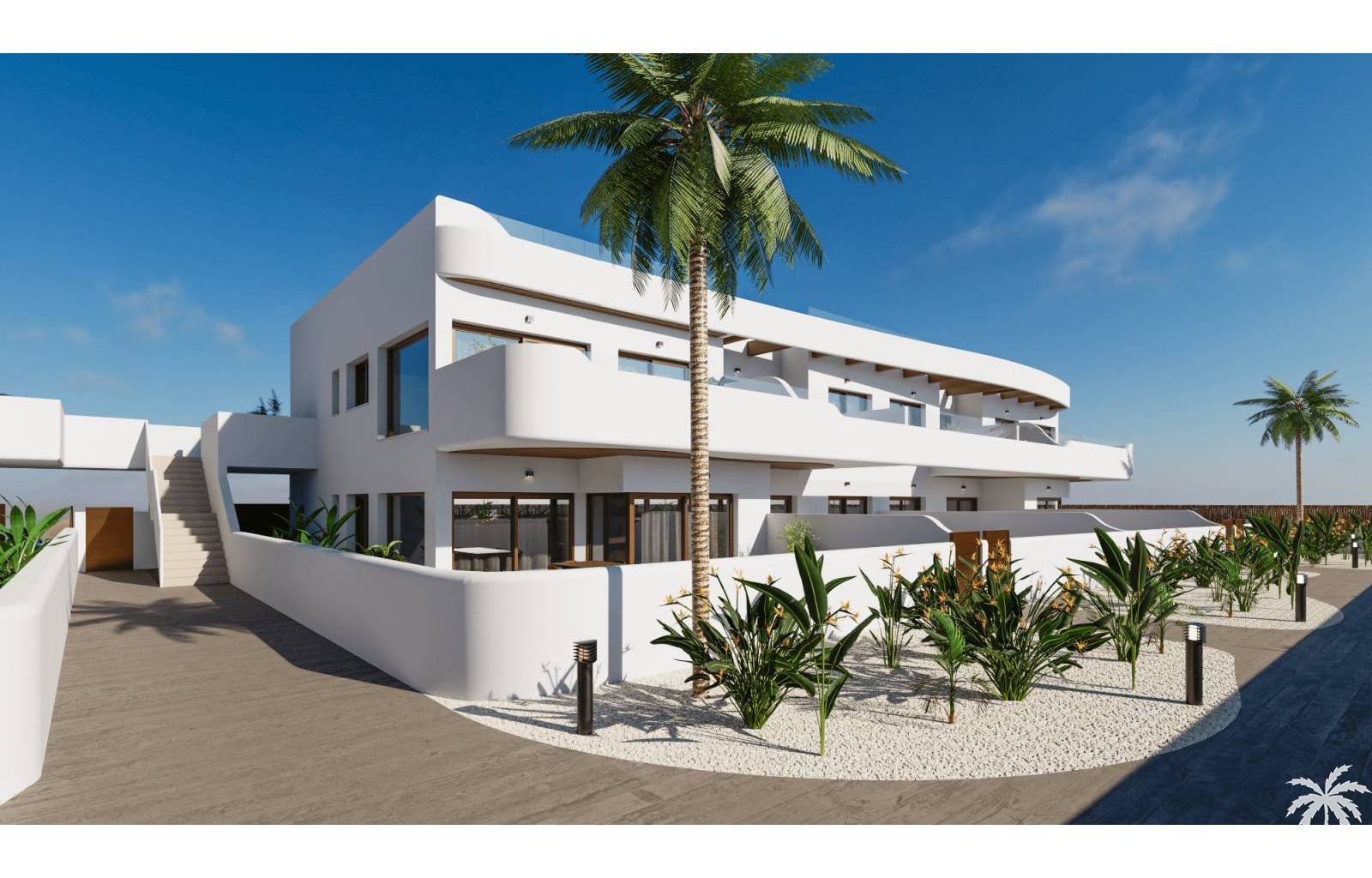  Ein wunderschöner Komplex aus Apartments mit 2 und 3 Schlafzimmern in Los Alcázares an der Costa Cálida. Die Lage bietet einen herrlichen Blick auf d