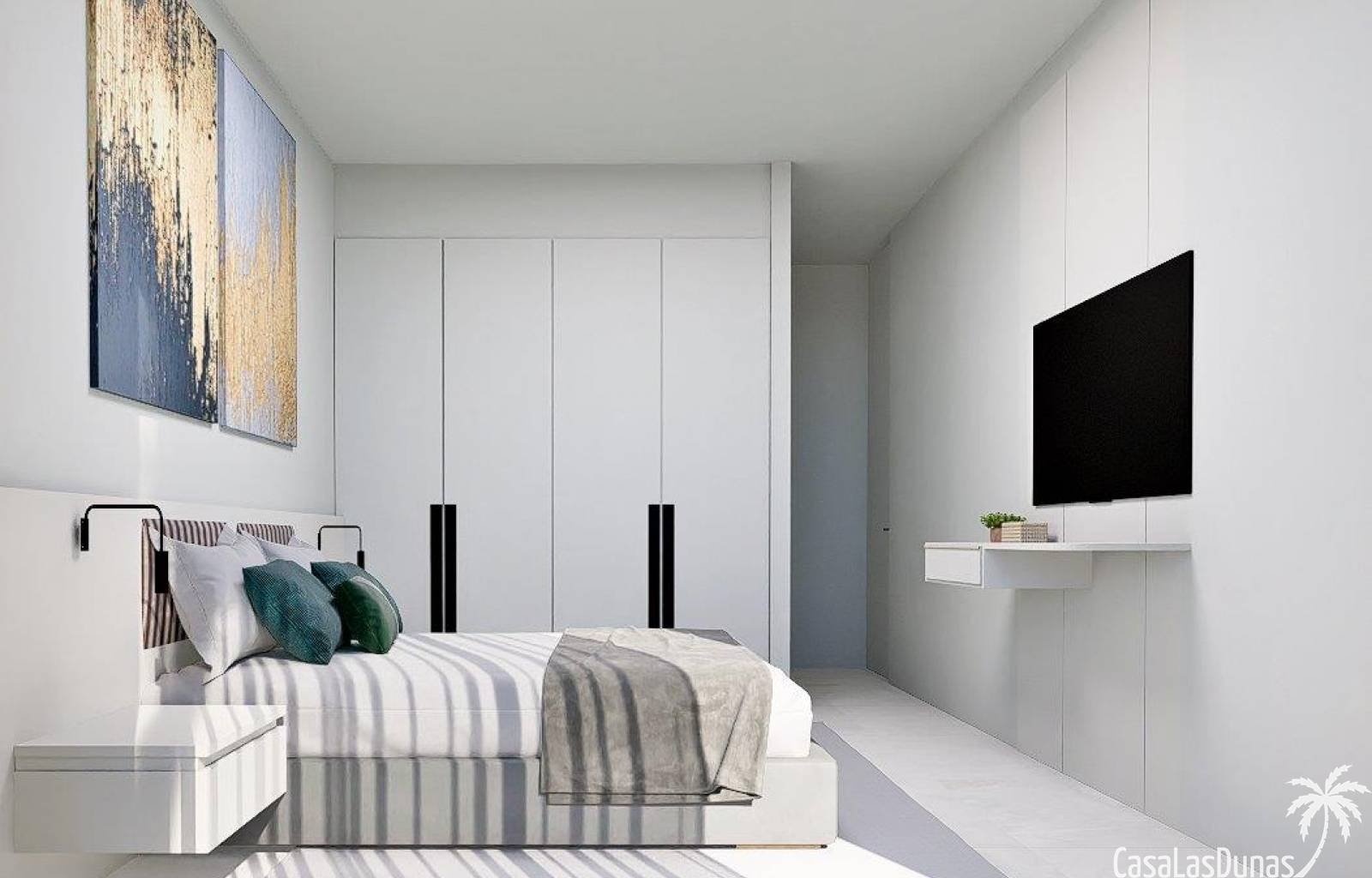  Am Rande der Stadt Finestrat, in der Nähe des berühmten Benidorm, entstehen 15 dieser wunderschönen Luxusvillen. Die sehr geräumigen Häuser verfügen 