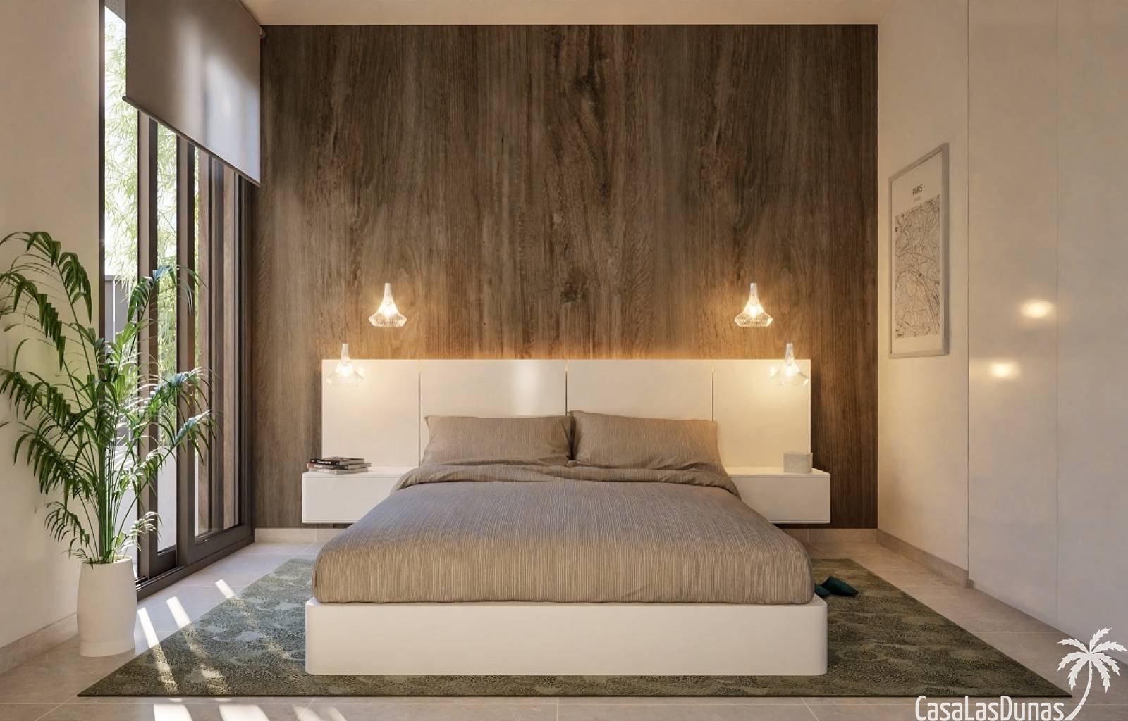  
In diesem kleinen Fischerdorf am Mar Menor entstehen diese modernen und luxuriösen Villen. Diese modernen Villen mit 3 Schlafzimmern und 3 Badezimme