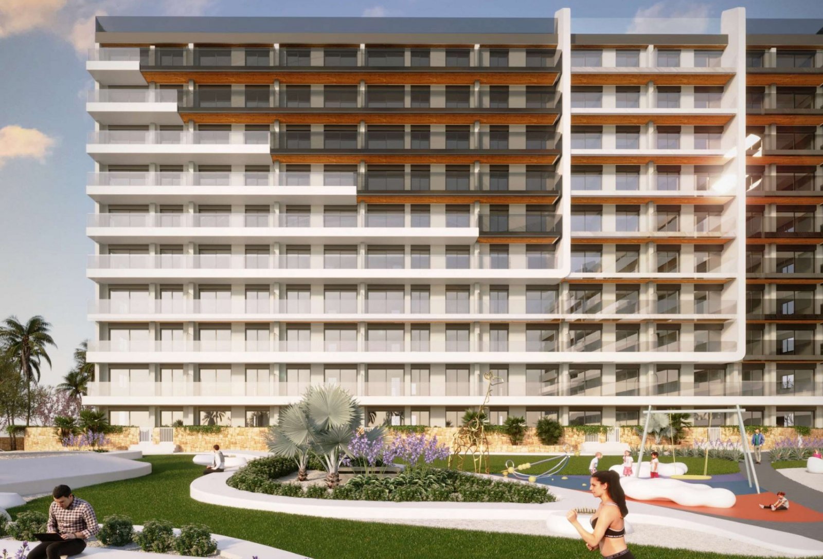  In der schönen Stadt Torrevieja gelegen, bietet diese Residenz eine Auswahl von 87 Immobilien, darunter Apartments, Erdgeschoss und Penthäuser. Mit e
