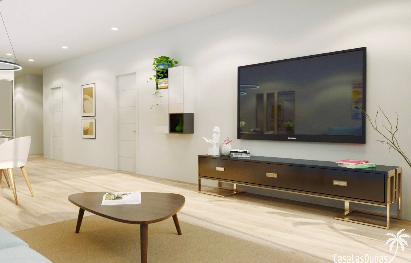  Im Zentrum der geschäftigen Stadt Torrevieja, in der Nähe des Hafens und des neuen Einkaufszentrums, befindet sich dieser Luxuskomplex im Bau. Das Ge