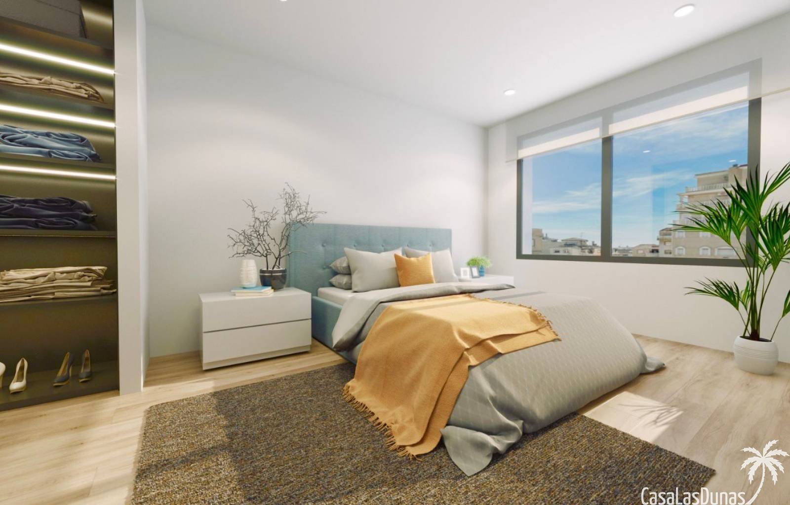  Im Zentrum der geschäftigen Stadt Torrevieja, in der Nähe des Hafens und des neuen Einkaufszentrums, befindet sich dieser Luxuskomplex im Bau. Das Ge