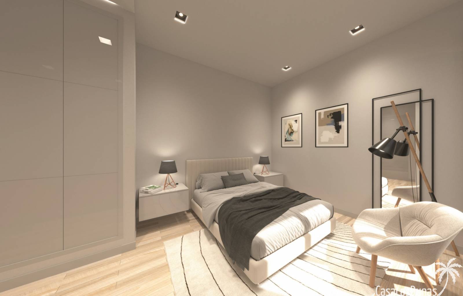  Diese modernen Doppelhaushälften befinden sich im spanischen Dorf Dolores, etwa 10 km vom Sandstrand entfernt. Die Häuser haben alle die gleiche Quad