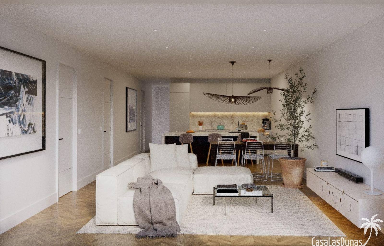  Dieses neue Immobilienprojekt in Hondon de las Nieves bietet Apartments mit Garten oder Balkon, bestehend aus 2 Schlafzimmern und 2 Bädern, einem Gem