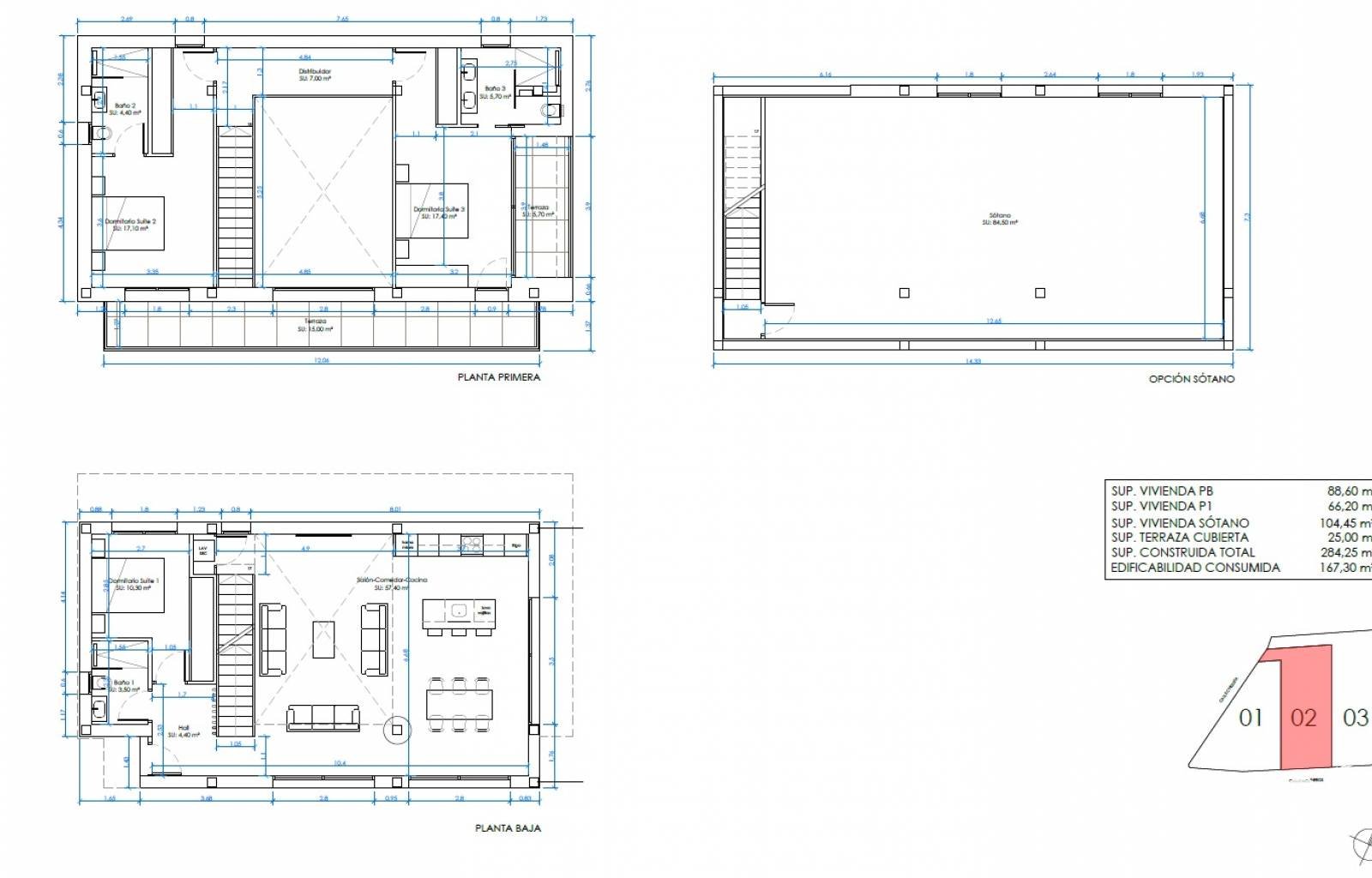  Wir bieten ein elegantes Neubauprojekt im Herzen von Ciudad Quesada, einem der beliebtesten Reiseziele an der Costa Blanca. Freuen Sie sich auf ein m