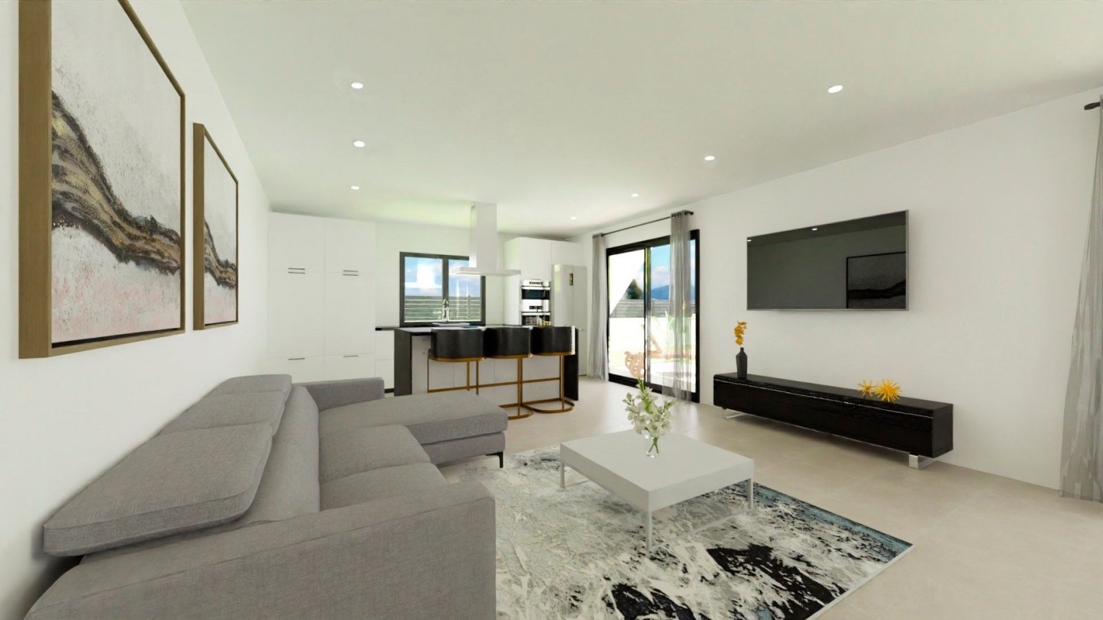  Diese exklusive Sammlung von 24 freistehenden Häusern befindet sich in der charmanten Gemeinde Monforte del Cid und bietet eine ideale Umgebung für d