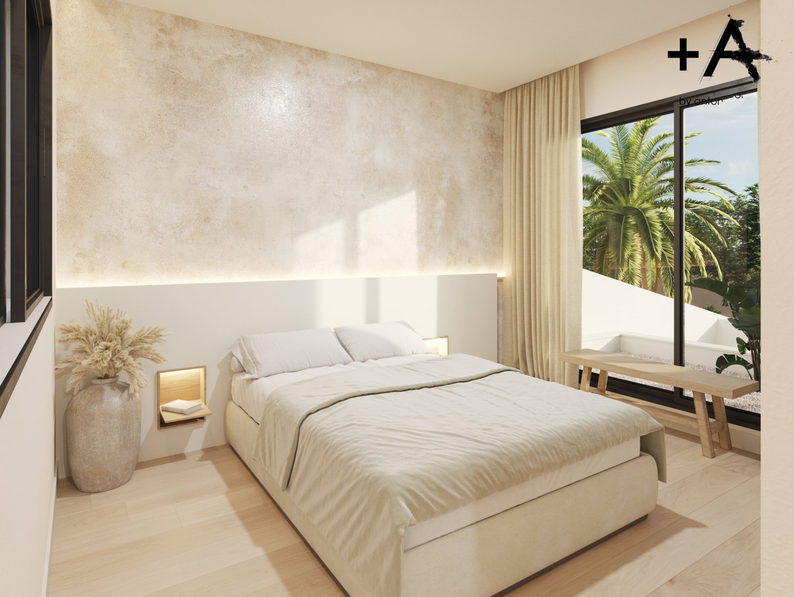  In der charmanten Stadt Polop gelegen, bietet diese exklusive Sammlung freistehender Häuser eine privilegierte Umgebung mit Meerblick. Mit nur drei v