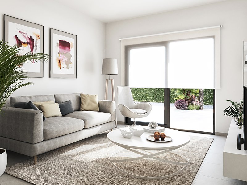  Genießen Sie die Ruhe und den Komfort des Wohnens in einer privaten Urbanisation mit Gemeinschaftspool und Gärten, umgeben von Natur und nur 10 Minut