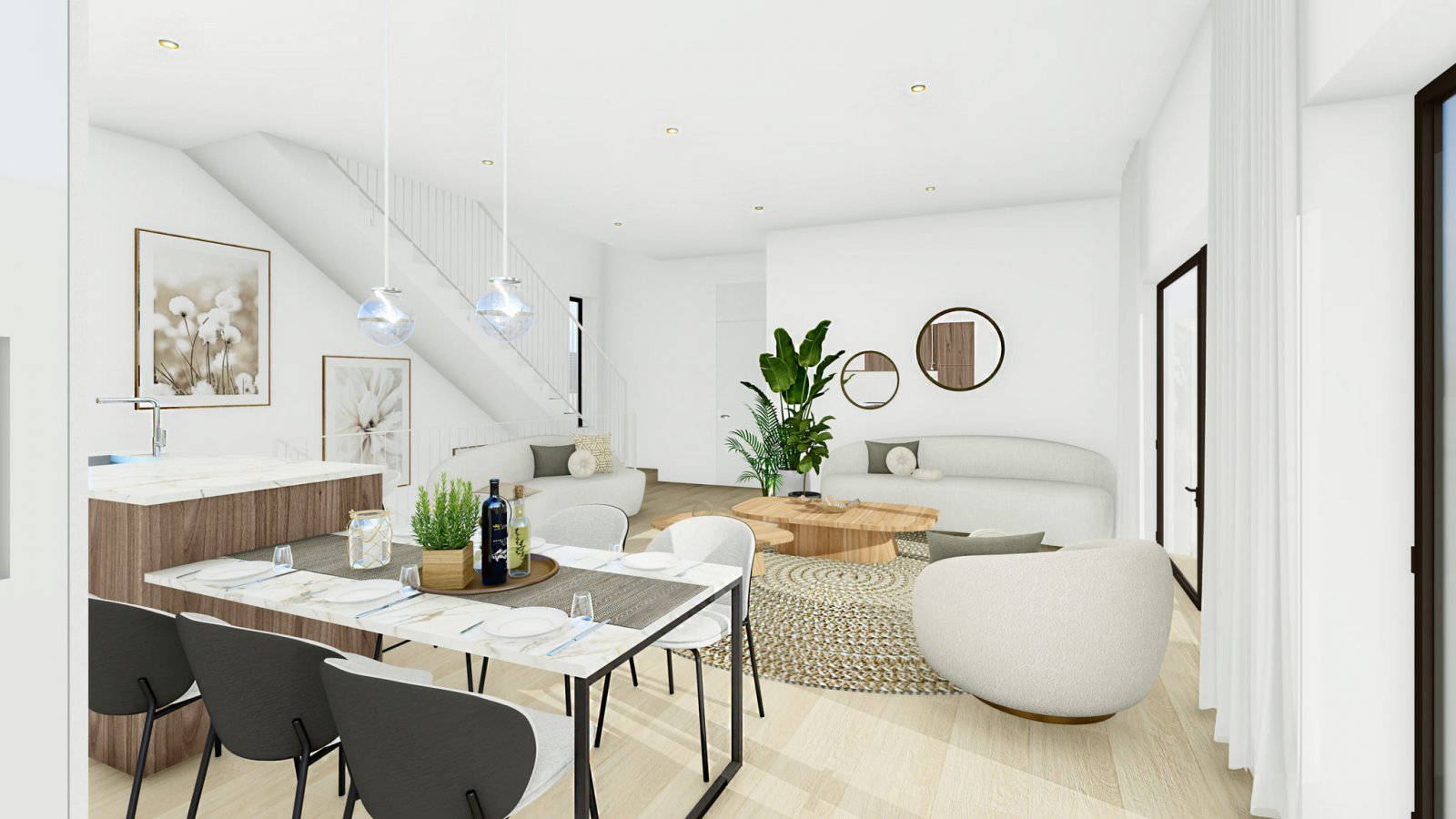  In der charmanten Stadt Finestrat gelegen, bietet dieser exklusive Wohnkomplex 15 freistehende Häuser, die für diejenigen entworfen wurden, die eine 