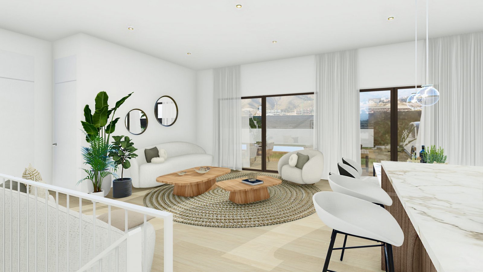  In der charmanten Stadt Finestrat gelegen, bietet dieser exklusive Wohnkomplex 15 freistehende Häuser, die für diejenigen entworfen wurden, die eine 