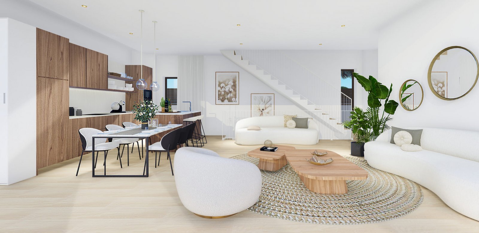  In der charmanten Stadt Finestrat gelegen, bietet dieser exklusive Wohnkomplex 15 freistehende Häuser, die für diejenigen entworfen wurden, die eine 