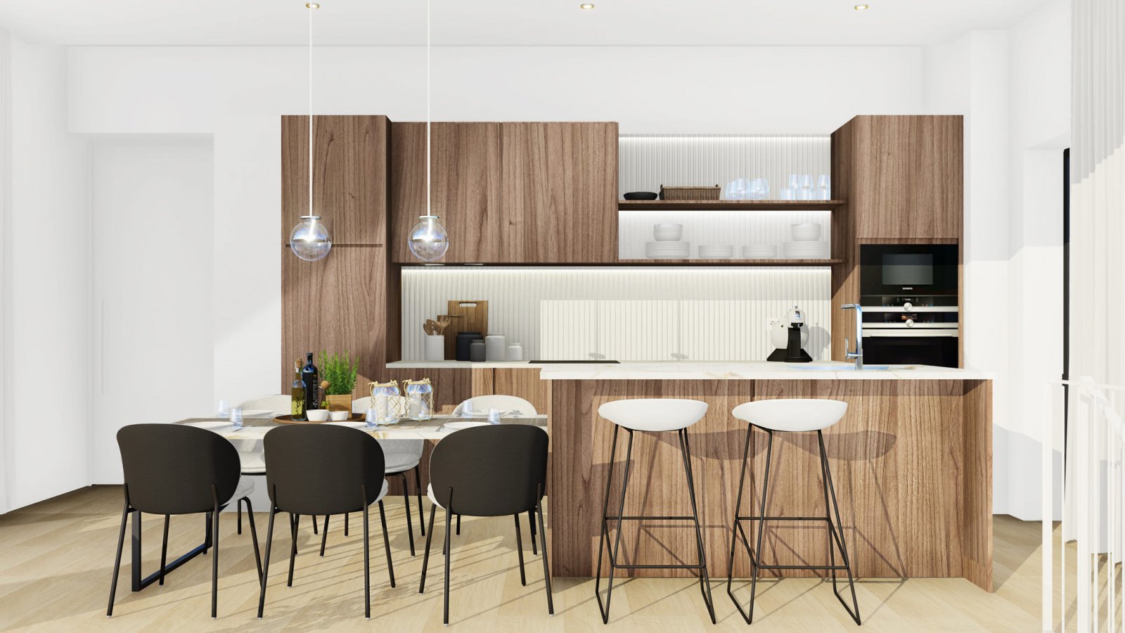  In der charmanten Stadt Finestrat gelegen, bietet dieser exklusive Wohnkomplex 15 freistehende Häuser, die für diejenigen entworfen wurden, die eine 