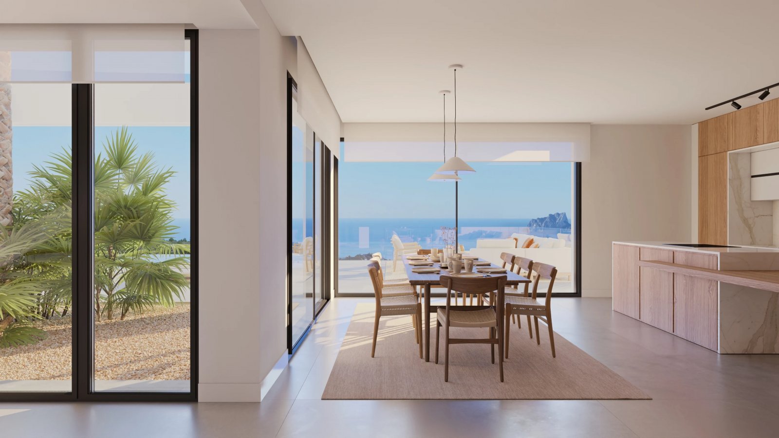  In der charmanten Stadt Benisa gelegen, bietet diese exklusive Villa ein unvergleichliches Wohnerlebnis. Mit Meerblick liegt die Immobilie nur 3 km v