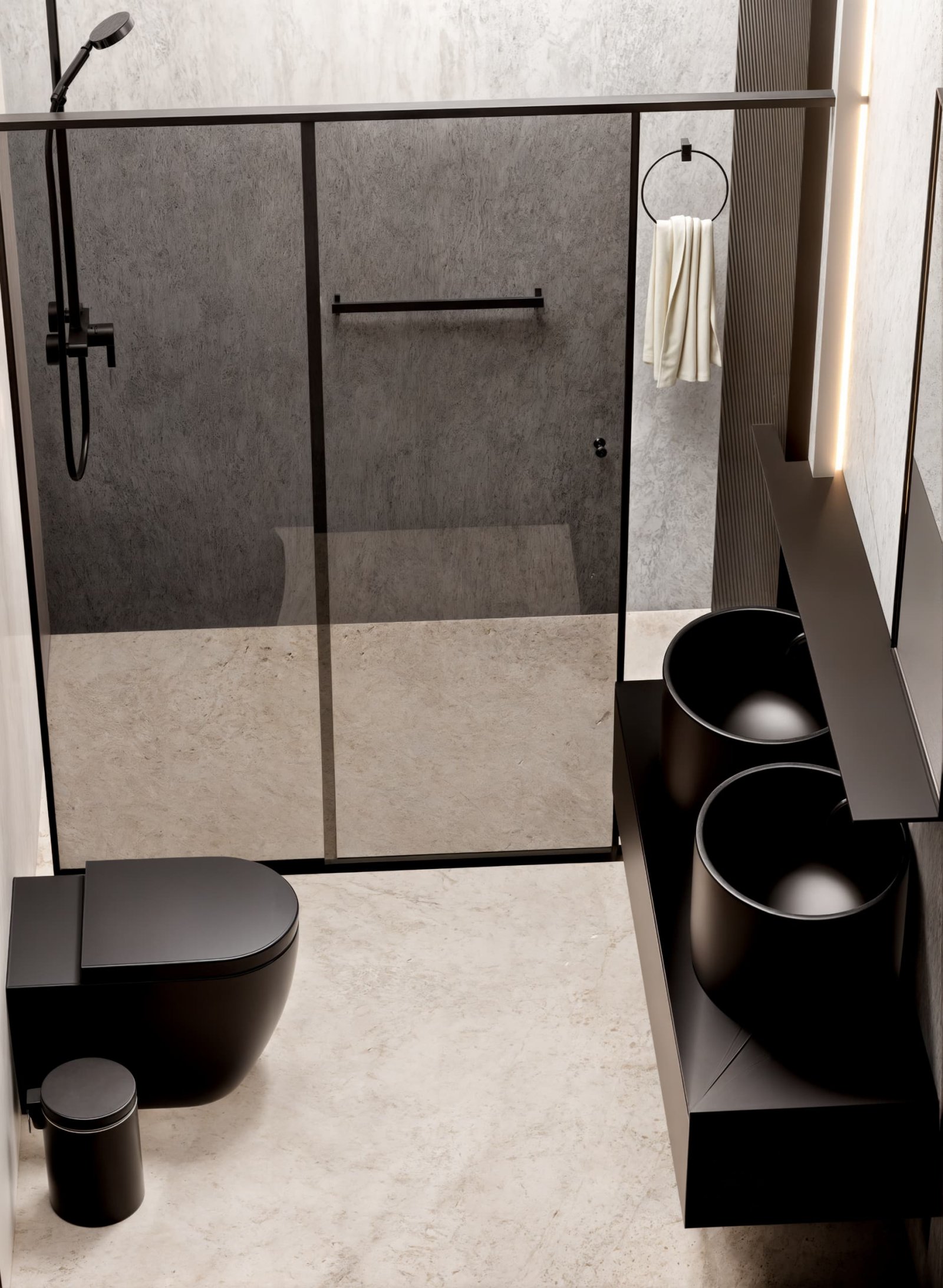  In der charmanten Stadt Finestrat gelegen, bietet diese exklusive Sammlung von sechs unabhängigen Häusern eine privilegierte Umgebung mit Meerblick. 