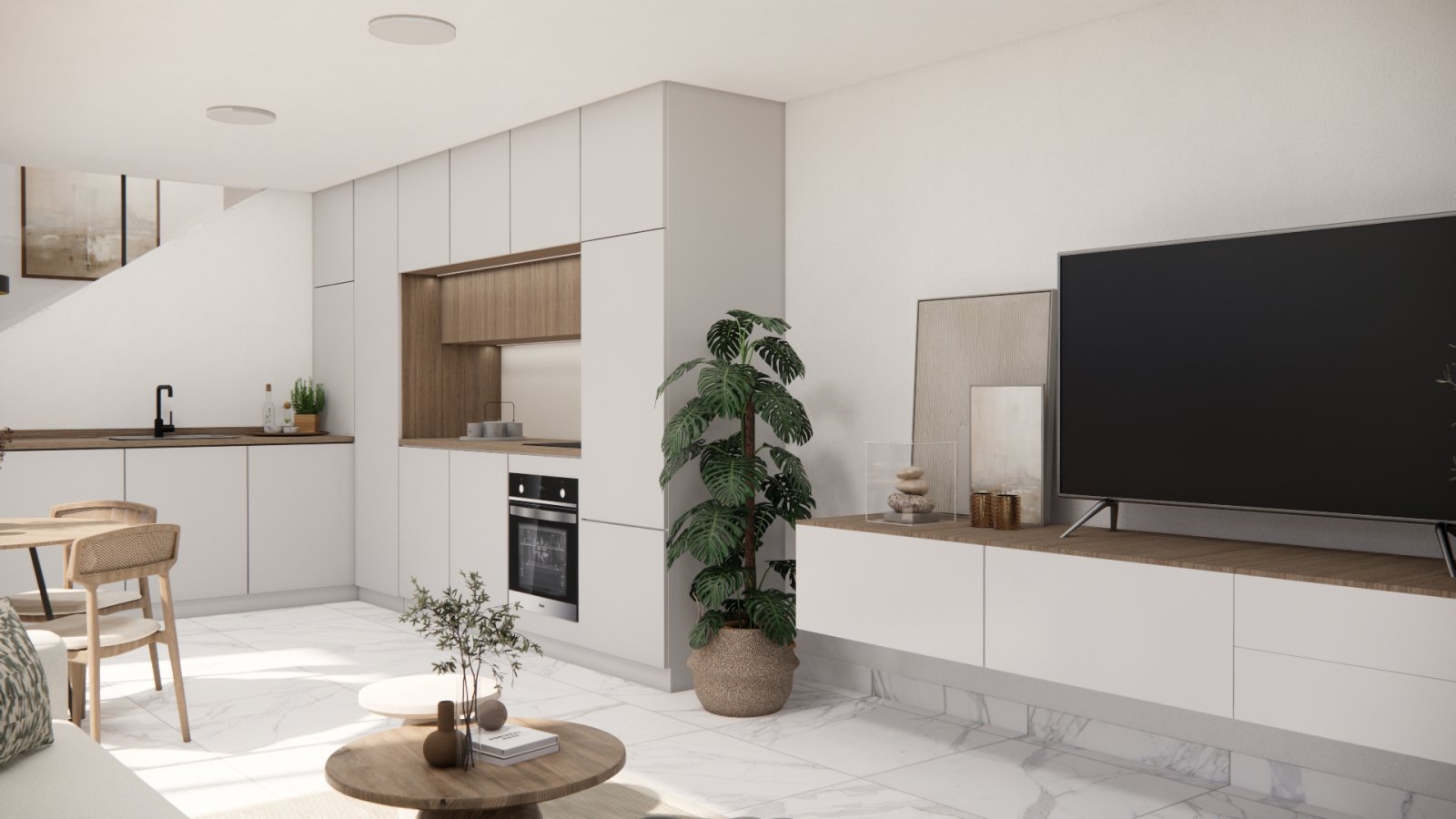  In der charmanten Ortschaft Los Montesinos gelegen, bietet diese Wohnanlage 30 freistehende Häuser, die für diejenigen entworfen wurden, die einen ex