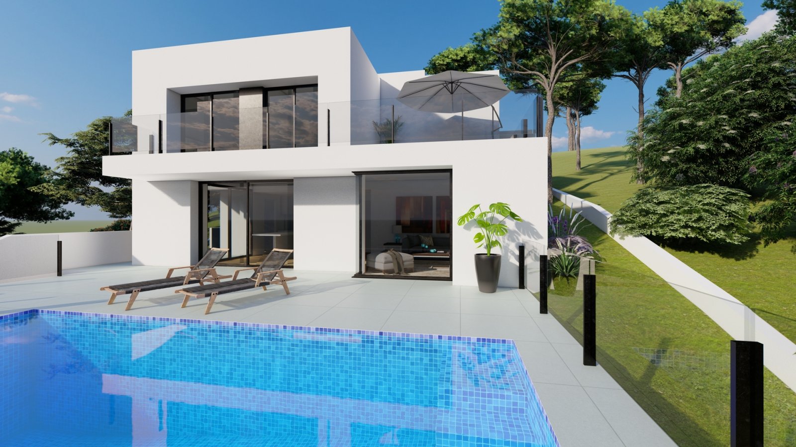  Dieses exklusive freistehende Chalet befindet sich in der charmanten Ortschaft Benitachell und bietet ein einzigartiges Wohnerlebnis nur 500 Meter vo