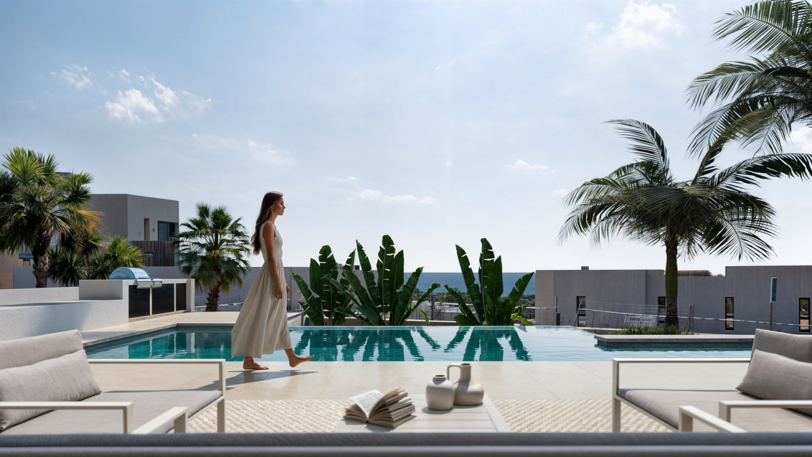  Diese Villa befindet sich in der exklusiven Gegend von Moraira und bietet eine privilegierte Umgebung mit beeindruckendem Meerblick. Sie wurde für di