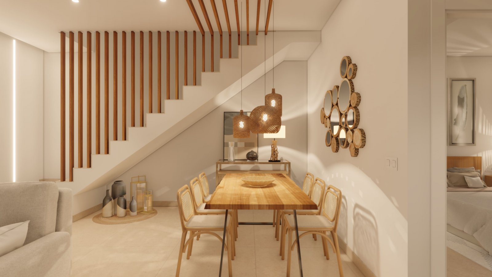  Im charmanten Ort Pilar de la Horadada gelegen, bietet dieses Ensemble von 15 freistehenden Chalets eine bevorzugte Lage für diejenigen, die eine ruh