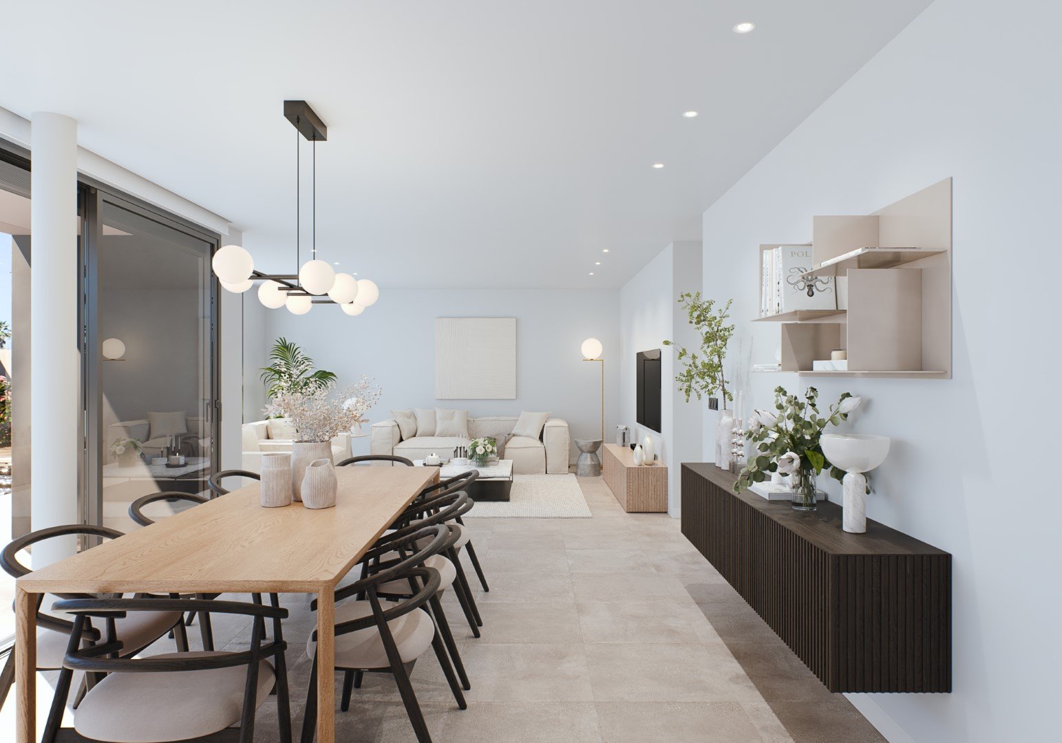  Diese exklusive Villa befindet sich in der charmanten Gegend von El Mojón und bietet ein einzigartiges Wohnerlebnis mit beeindruckendem Meerblick. Di