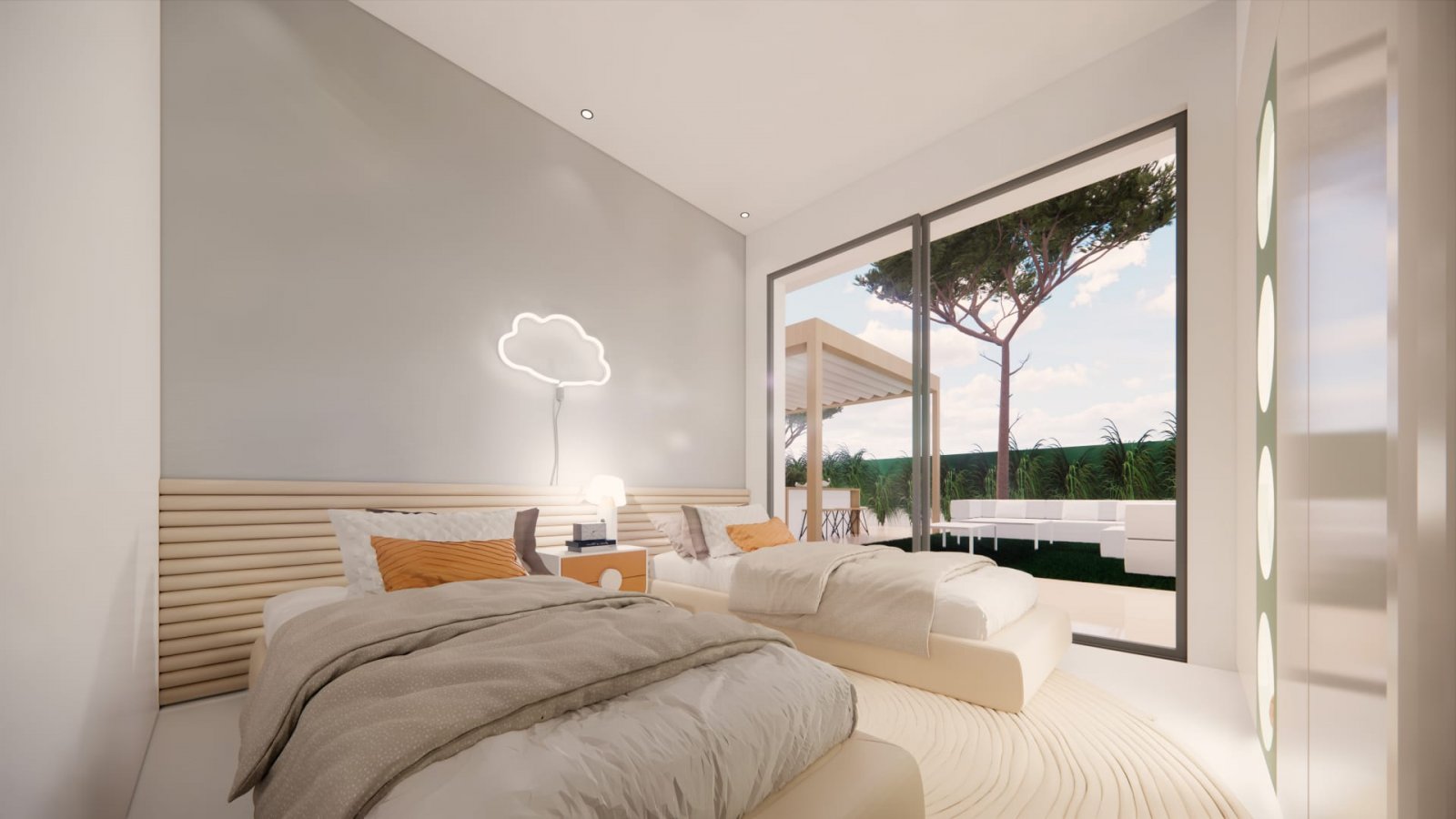  Im charmanten Ort Pilar de la Horadada gelegen, bietet diese exklusive Sammlung von vier freistehenden Häusern eine ruhige und gut angebundene Wohnum