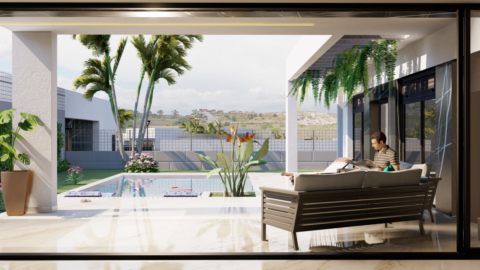  In der charmanten Ortschaft Algorfa gelegen, bietet diese exklusive Sammlung von 44 freistehenden Häusern eine privilegierte Umgebung für diejenigen,