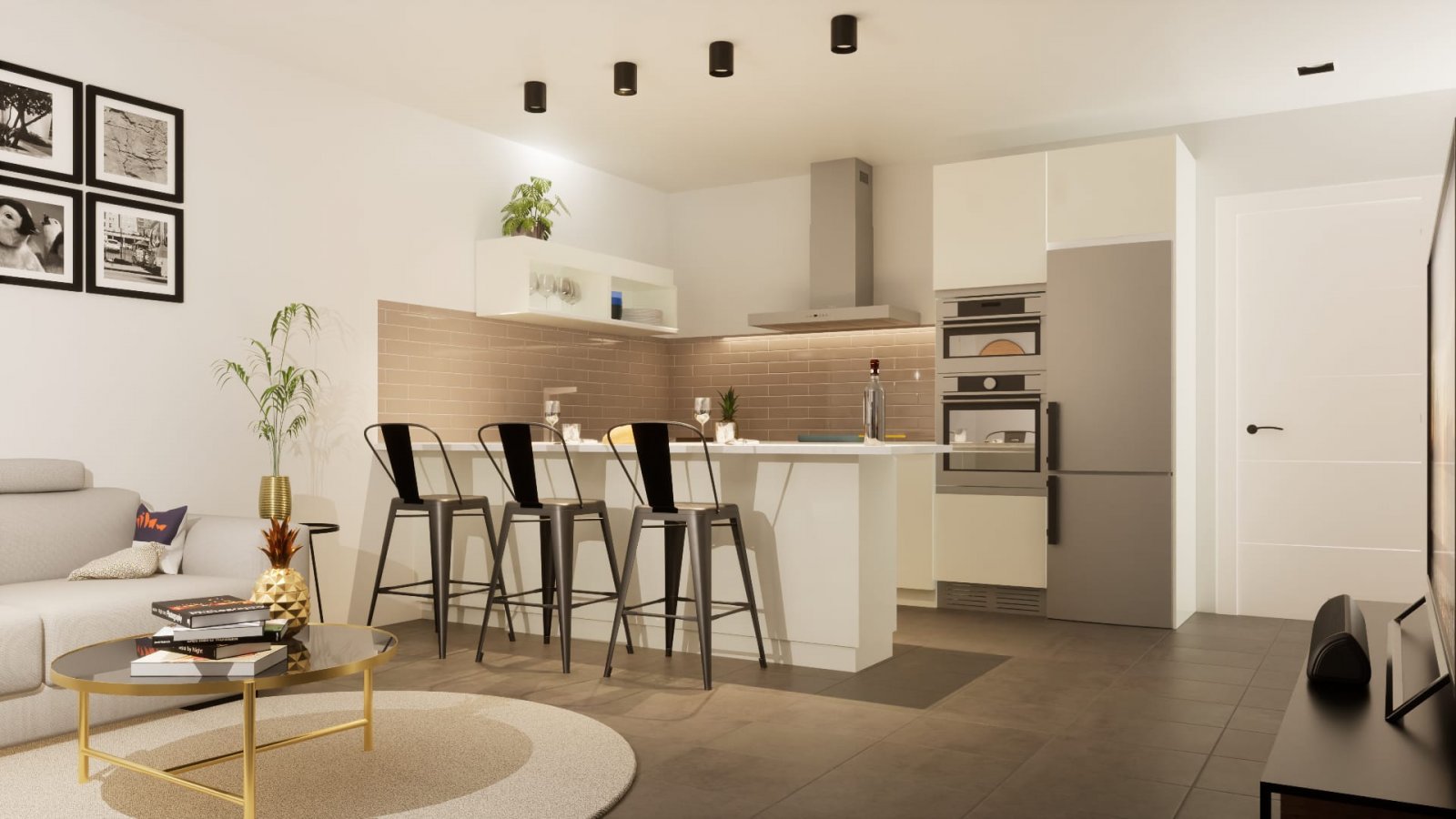  In der charmanten Stadt Finestrat gelegen, bietet dieses Wohnresort eine Auswahl von 24 Wohnungen mit Meerblick, verteilt auf Apartments, Erdgeschoss