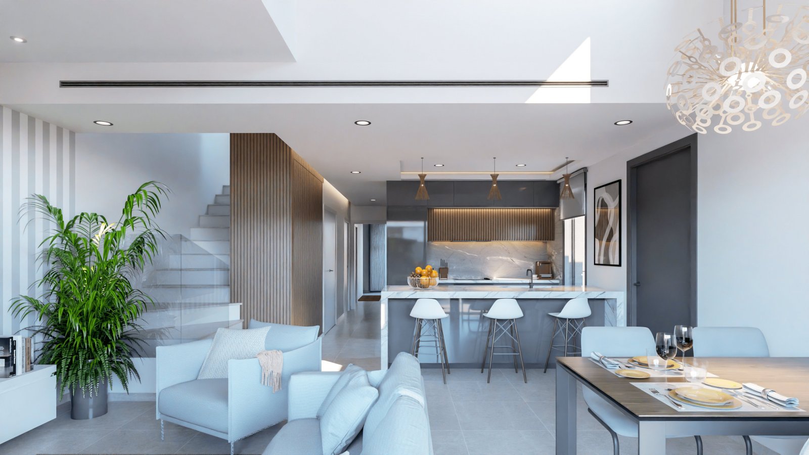  In der charmanten Ortschaft Los Nietos gelegen, bietet diese exklusive Sammlung von sechs unabhängigen Häusern ein einzigartiges Wohnerlebnis in erst