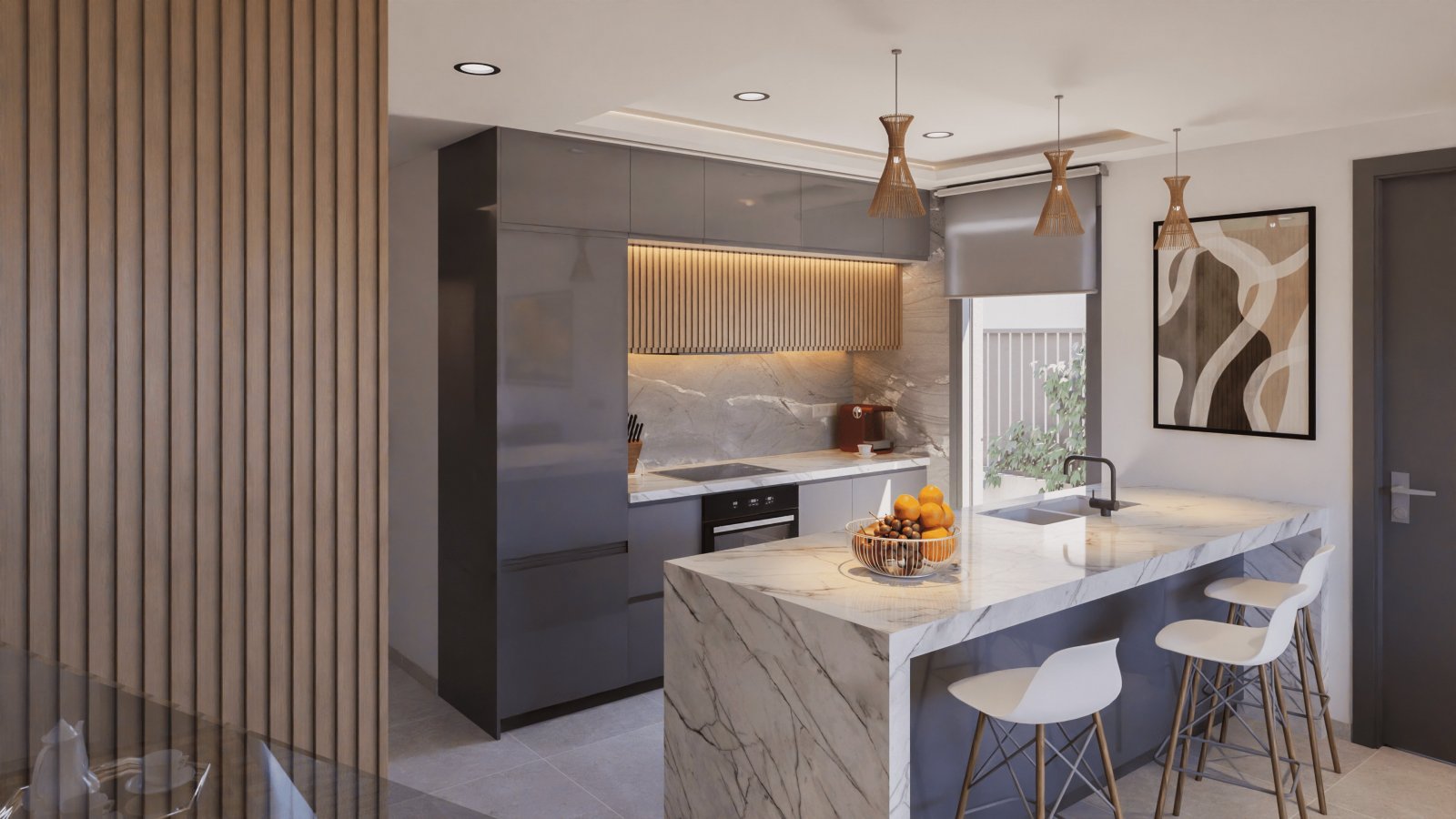  In der charmanten Ortschaft Los Nietos gelegen, bietet diese exklusive Sammlung von sechs unabhängigen Häusern ein einzigartiges Wohnerlebnis in erst