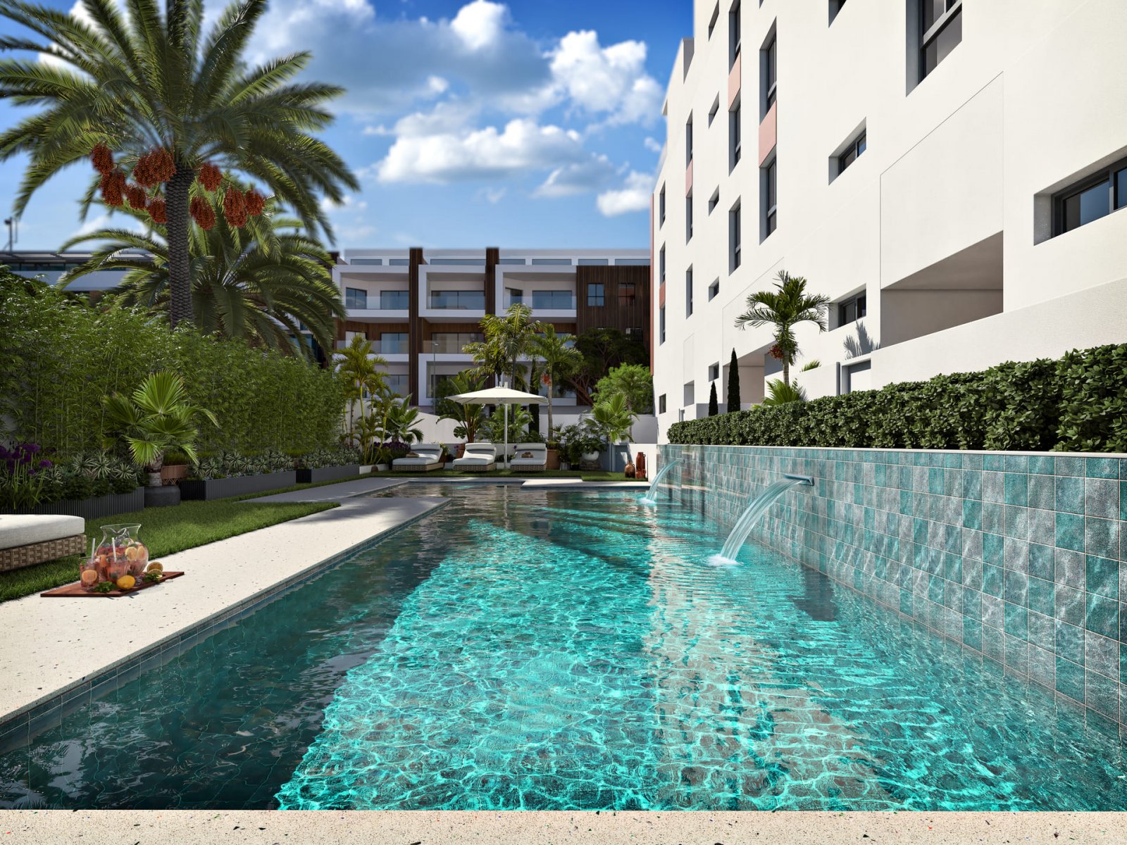  In der charmanten Stadt La Vila Joiosa gelegen, bietet dieser exklusive Wohnkomplex eine Auswahl an Apartments und Penthäusern, die darauf ausgelegt 