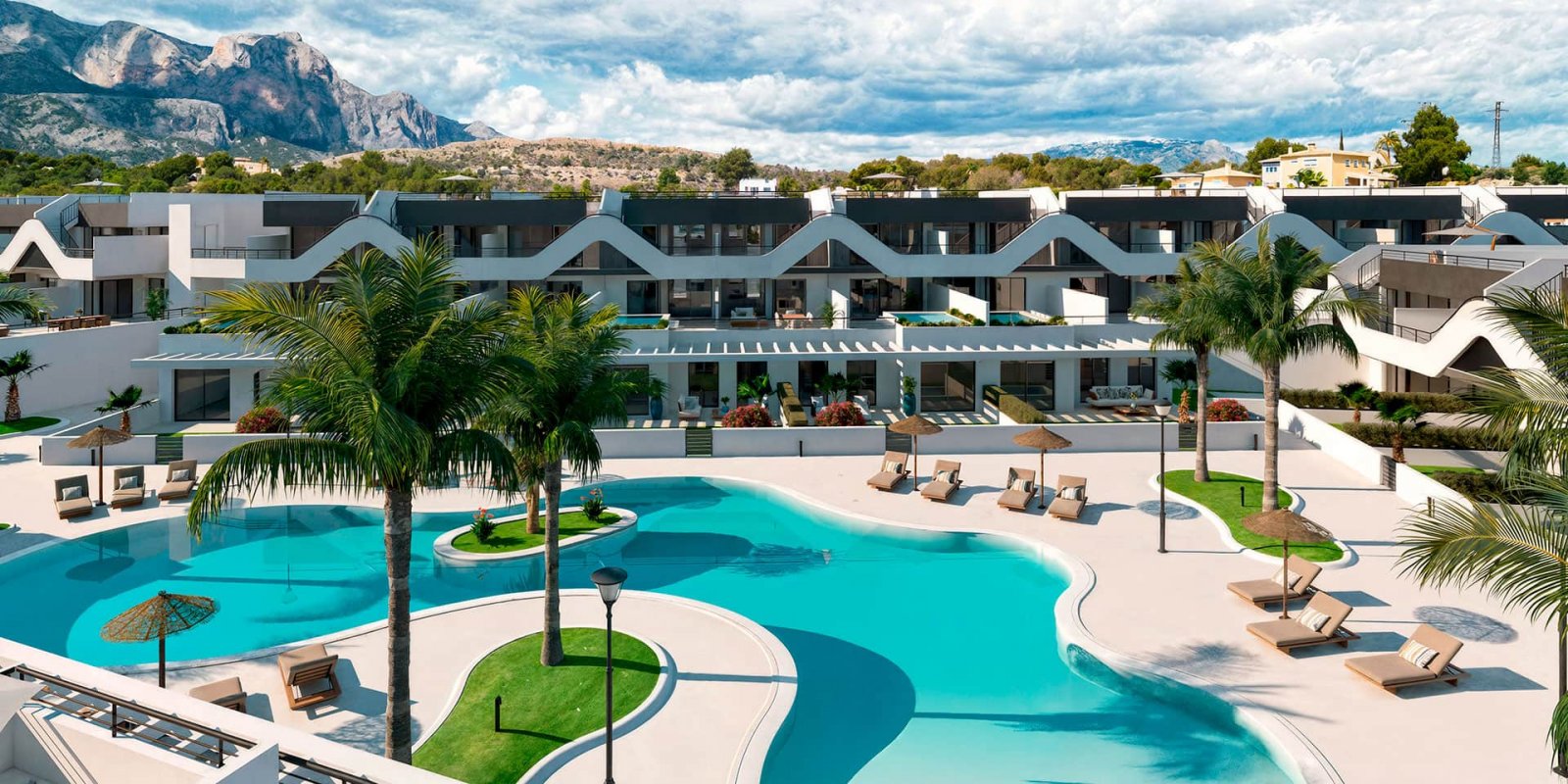  Diese Wohnanlage befindet sich in der charmanten Stadt Alfaz del Pi und bietet eine Vielzahl von Wohnmöglichkeiten, die zu unterschiedlichen Lebensst