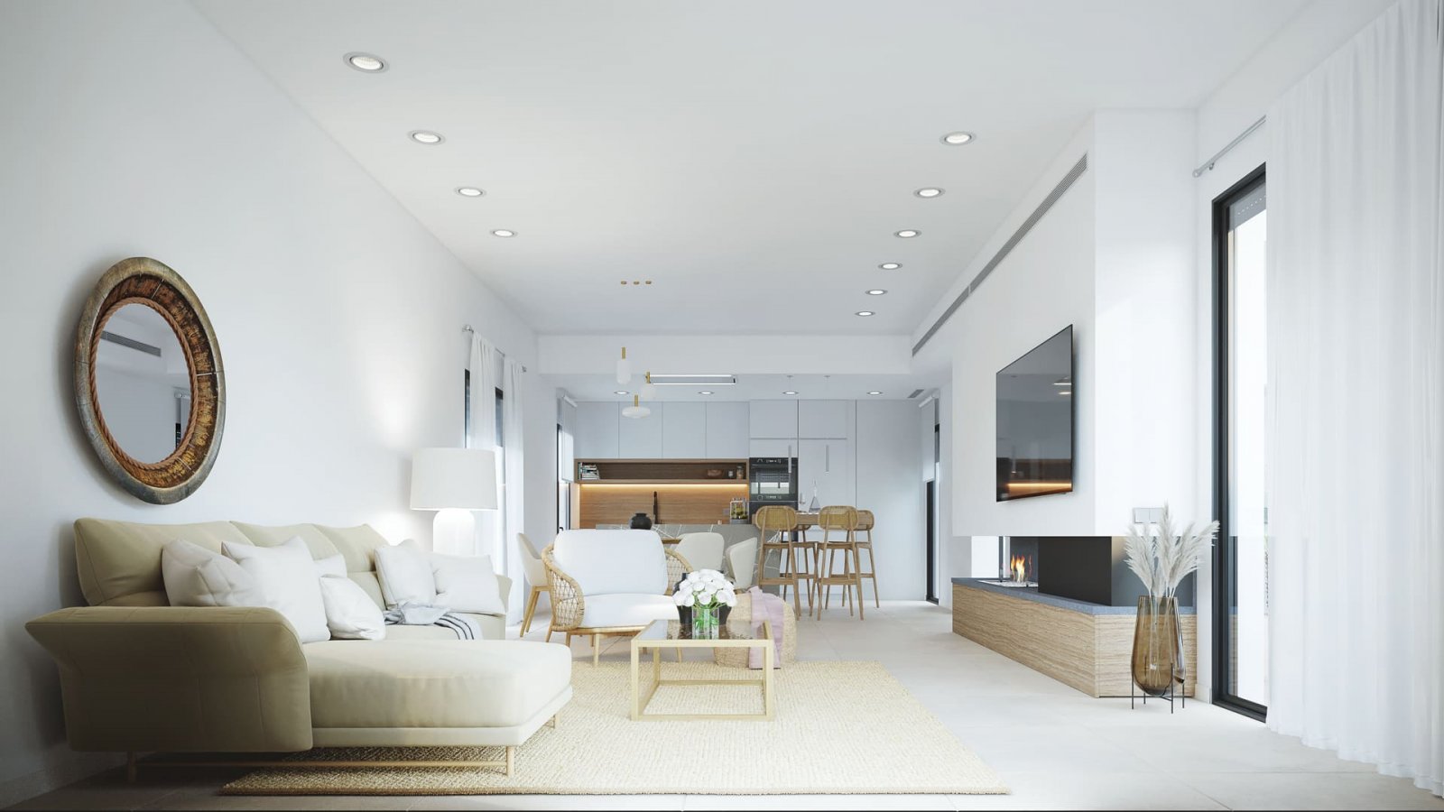  In der charmanten Region Murcia gelegen, bietet diese Wohnanlage 80 unabhängige Häuser, die für diejenigen entworfen wurden, die ein geräumiges und k