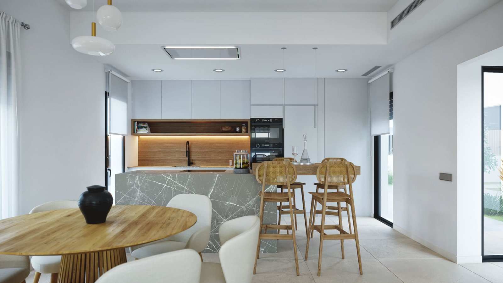  In der charmanten Region Murcia gelegen, bietet diese Wohnanlage 80 unabhängige Häuser, die für diejenigen entworfen wurden, die ein geräumiges und k