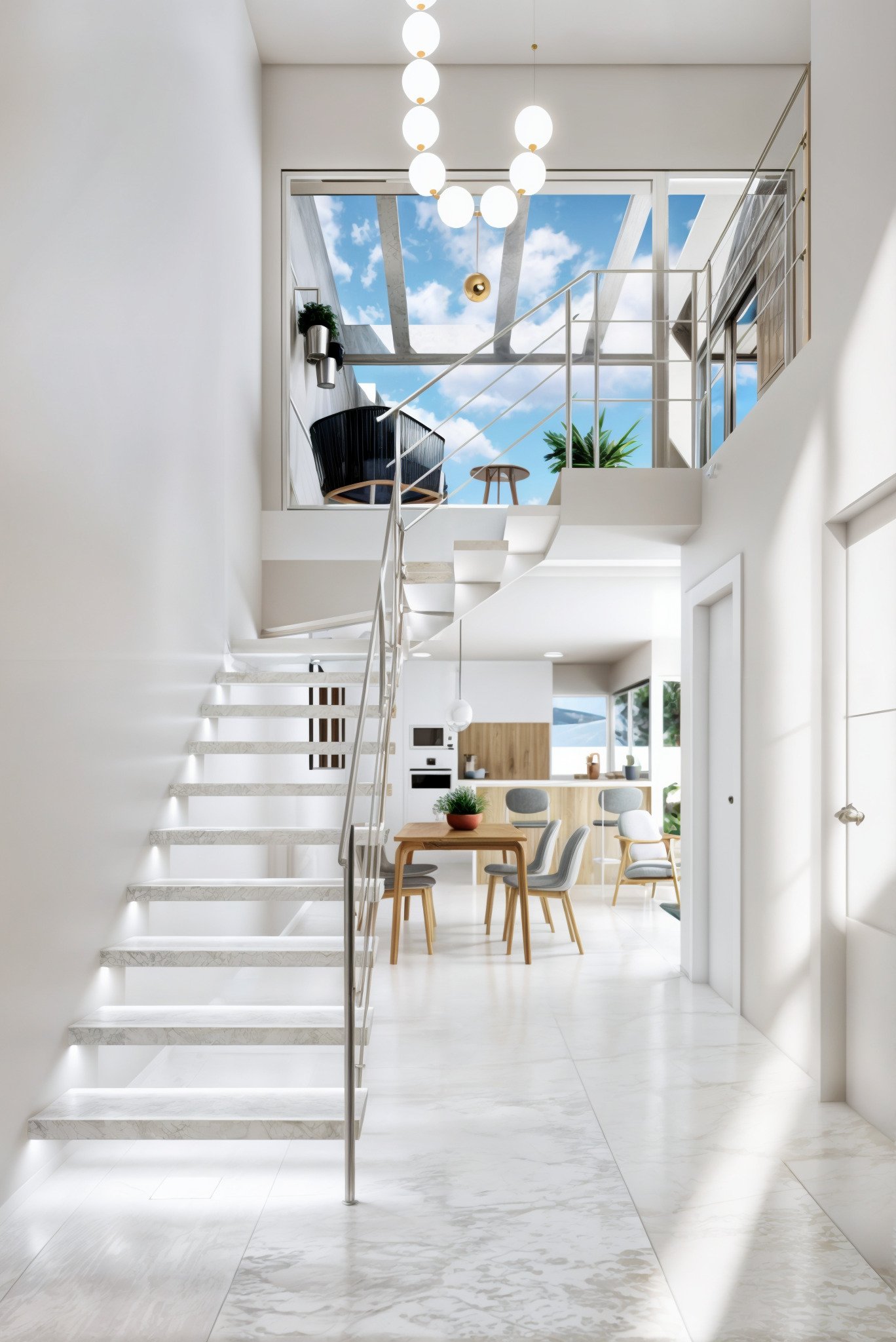  In der charmanten Stadt Alfaz del Pi gelegen, bietet diese exklusive Sammlung von 13 Reihenhäusern einen modernen und komfortablen Lebensstil. Entwor