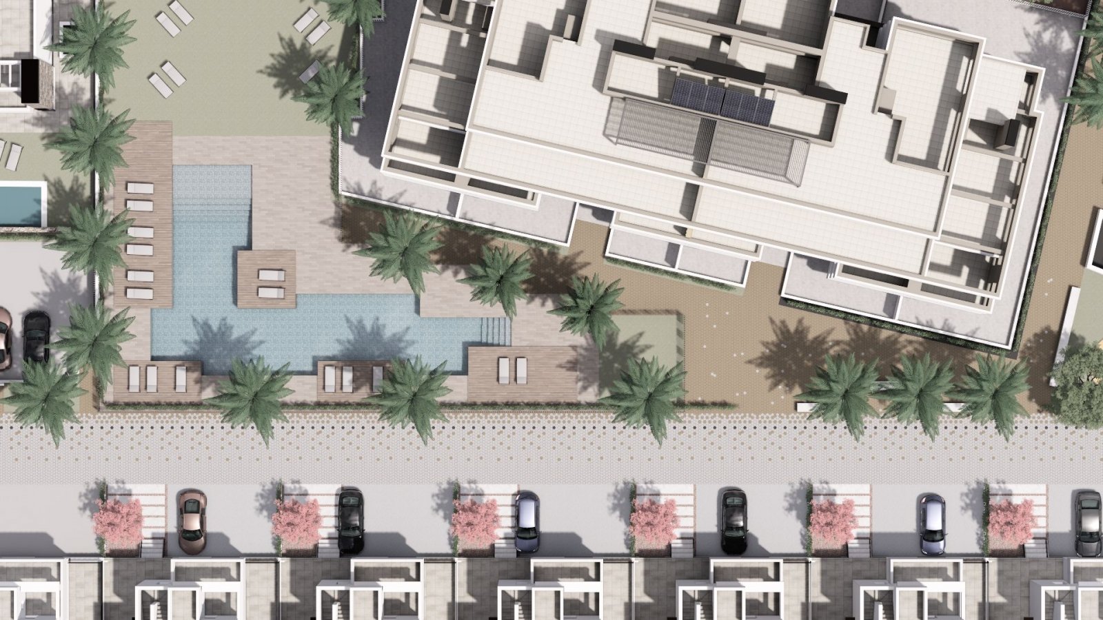  In der charmanten Ortschaft Torre-Pacheco gelegen, bietet diese Wohnanlage eine Vielzahl von Wohnmöglichkeiten, die sich an unterschiedliche Bedürfni