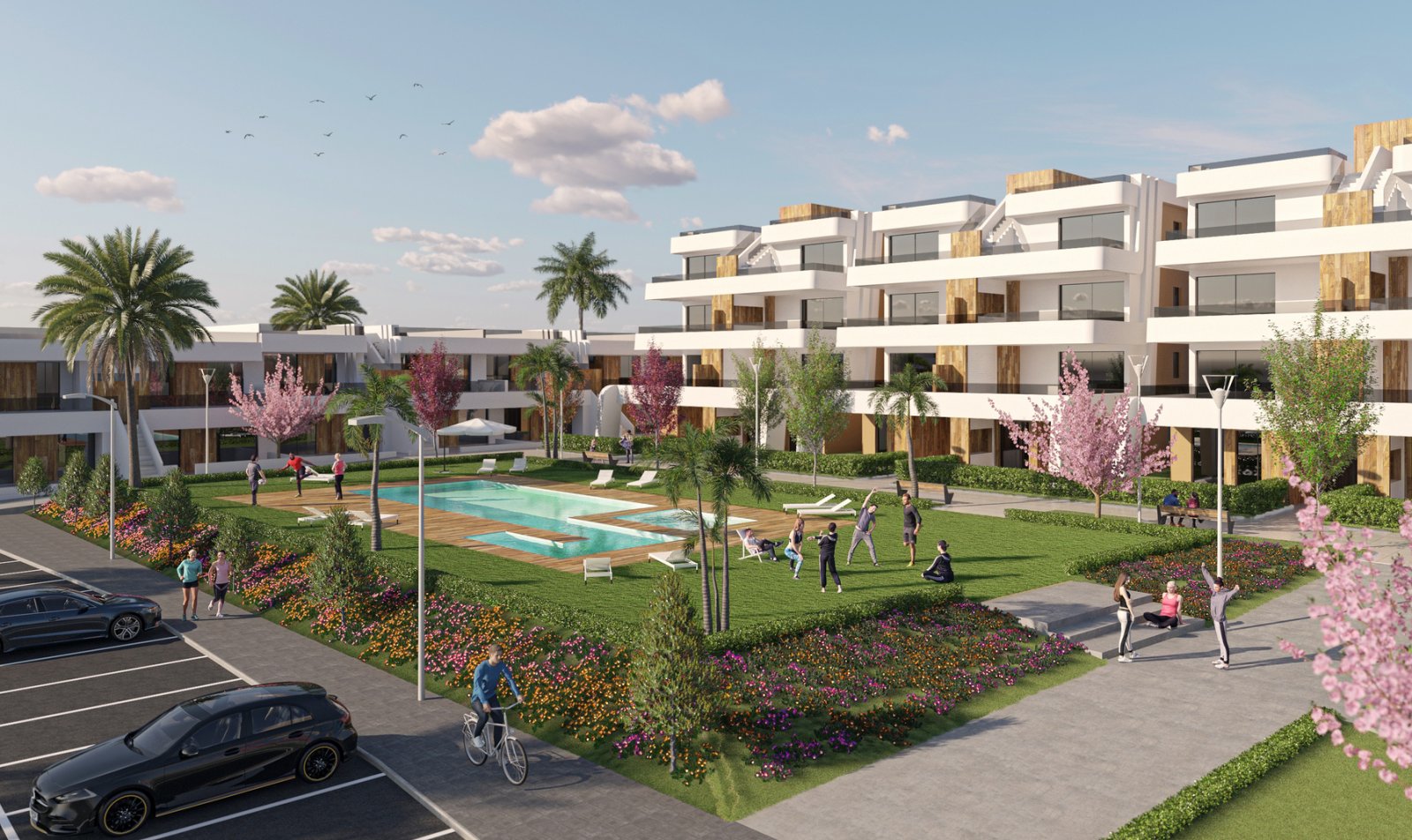  In der exklusiven Gegend von Los Guardianes gelegen, bietet dieses Wohnresort eine Auswahl von 14 Immobilien, darunter Wohnungen, ground-floor, low-b